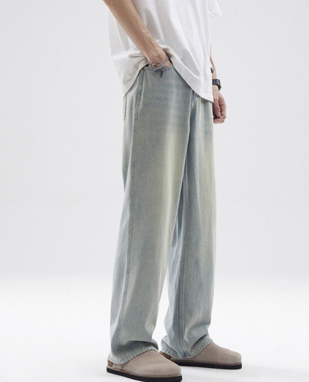 Japanese Brand American oversized vintage washed distressed baggy jeans Size US 32 / EU 48 - 3 Thumbnail