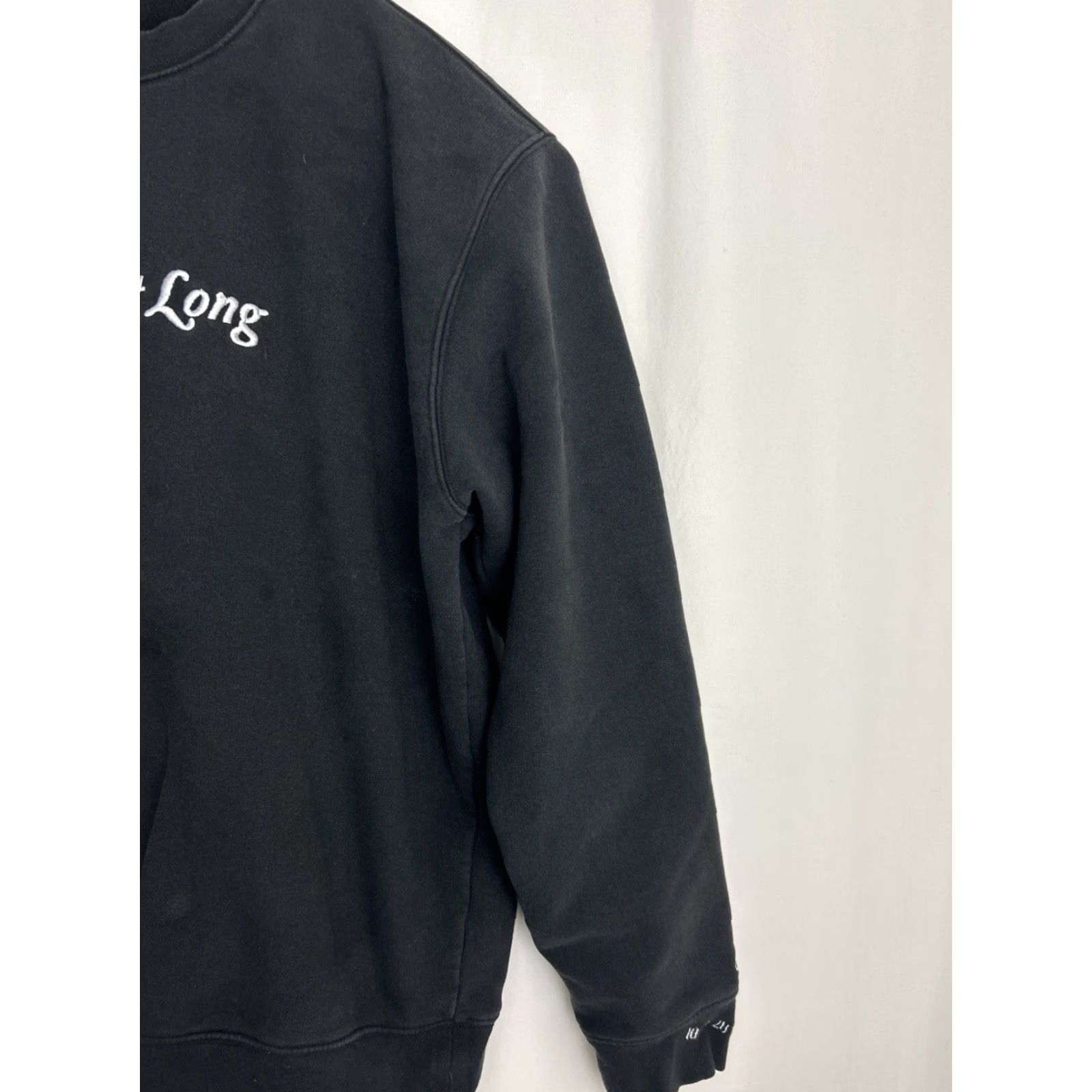 Obey OBEY All Night Long Pullover Crewneck Sweater Black XL Mens Size US XL / EU 56 / 4 - 4 Thumbnail