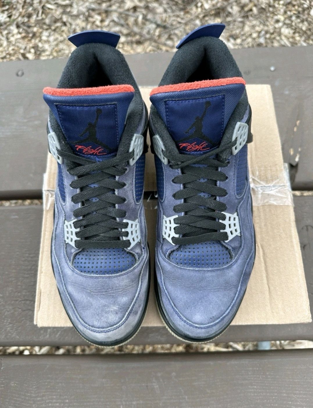 Jordan Brand Nike Air Jordan Retro 4 Winter Loyal Blue Size 10.5 Men Size US 10.5 / EU 43-44 - 4 Thumbnail