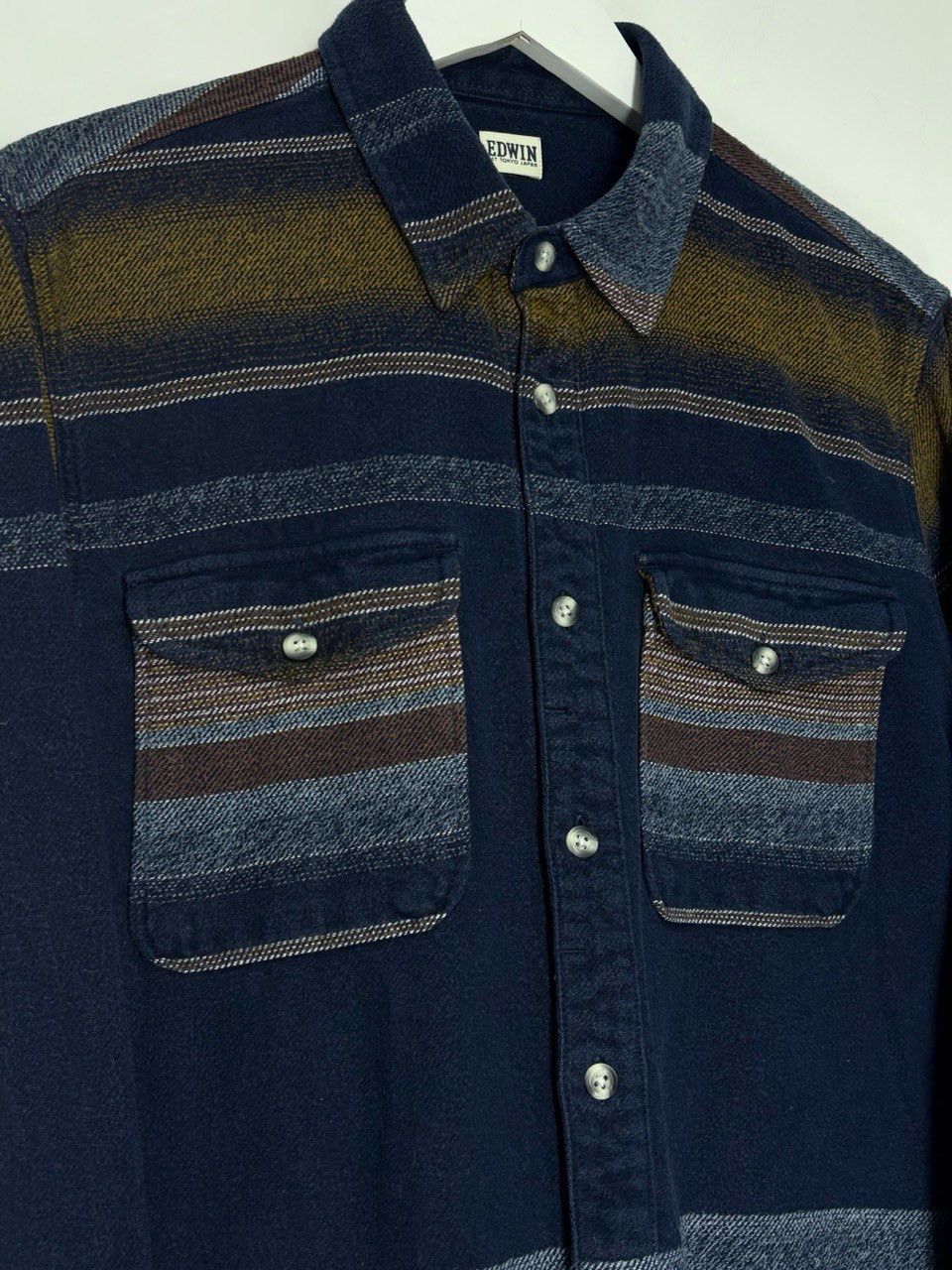 Edwin Edwin Western Style Striped Loggerhead Shirt Size US M / EU 48-50 / 2 - 2 Thumbnail