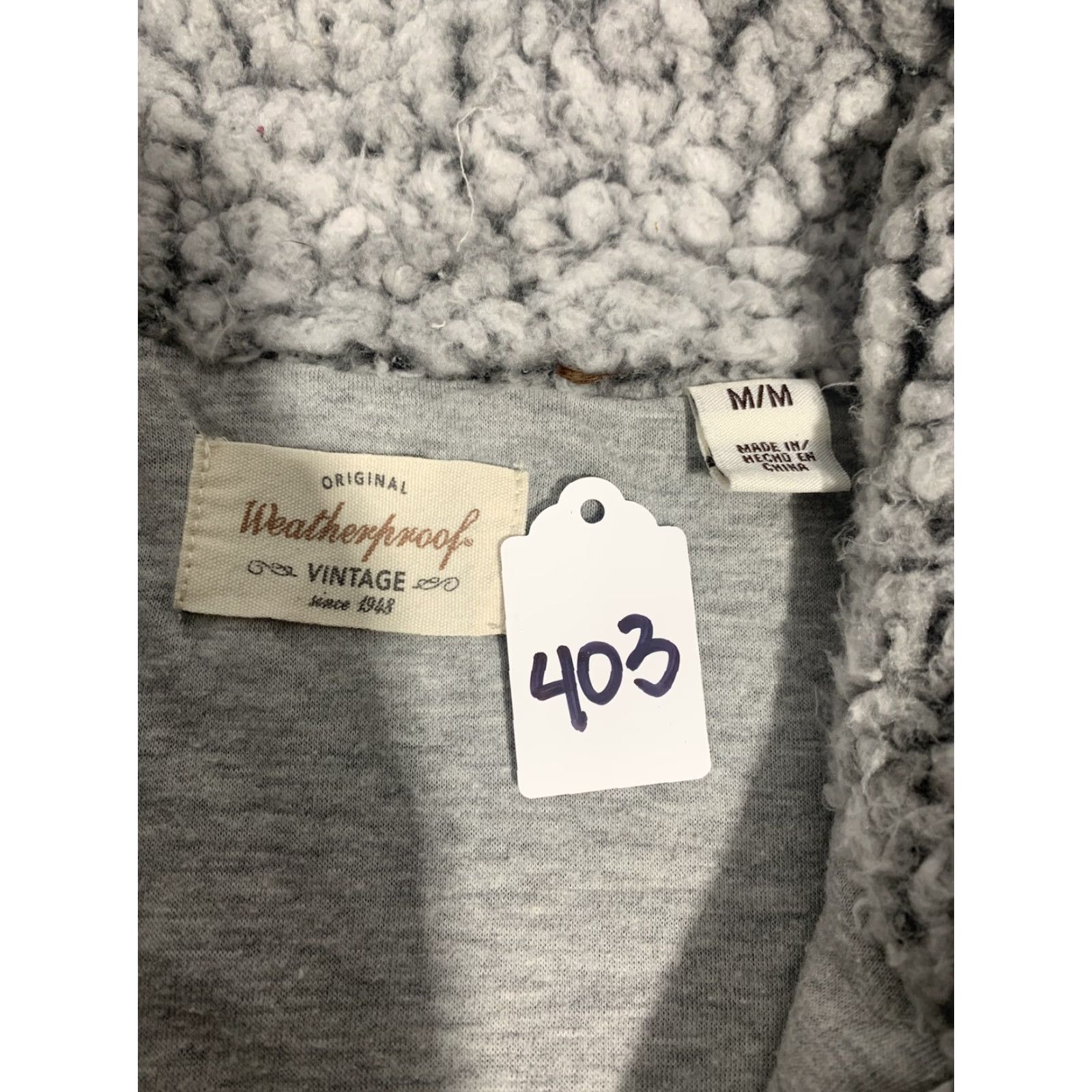 Weatherproof VINTAGE Weatherproof Women's Frosty Tipped Sherpa Pullover Size M Gray 1/4 Zip Sweater Regular Fit Fall Winter Womens Size M / US 6-8 / IT 42-44 - 7 Thumbnail