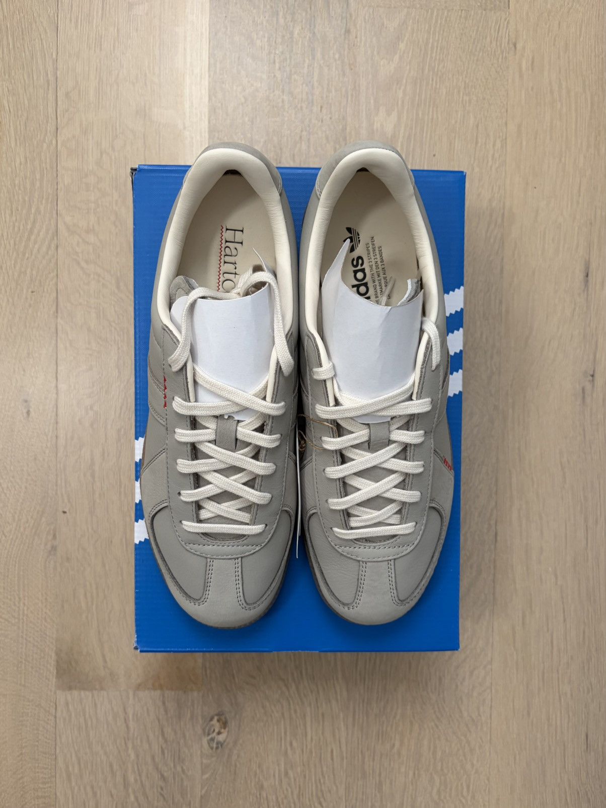 Adidas adidas x Hartcopy BW Army Muted Gray Sesame Chalk White Size US 9 / EU 42 - 8 Thumbnail