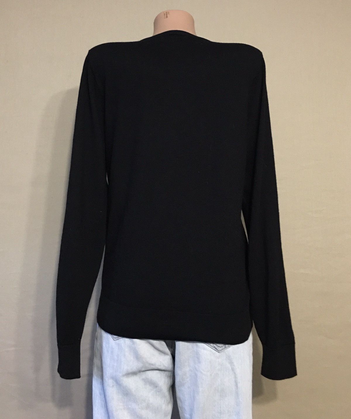 Other FALCONERI Italy Black Wool Blend Sweater Size M / US 6-8 / IT 42-44 - 5 Thumbnail