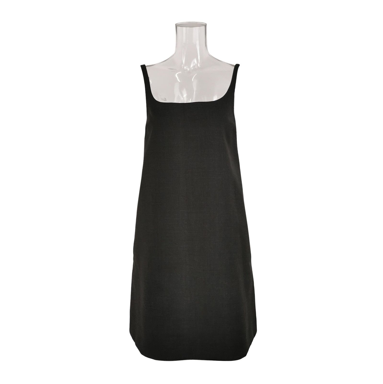 Prada Prada Wool Solid Color Slip Dress 0089 Size S / US 4 / IT 40 - 1 Thumbnail