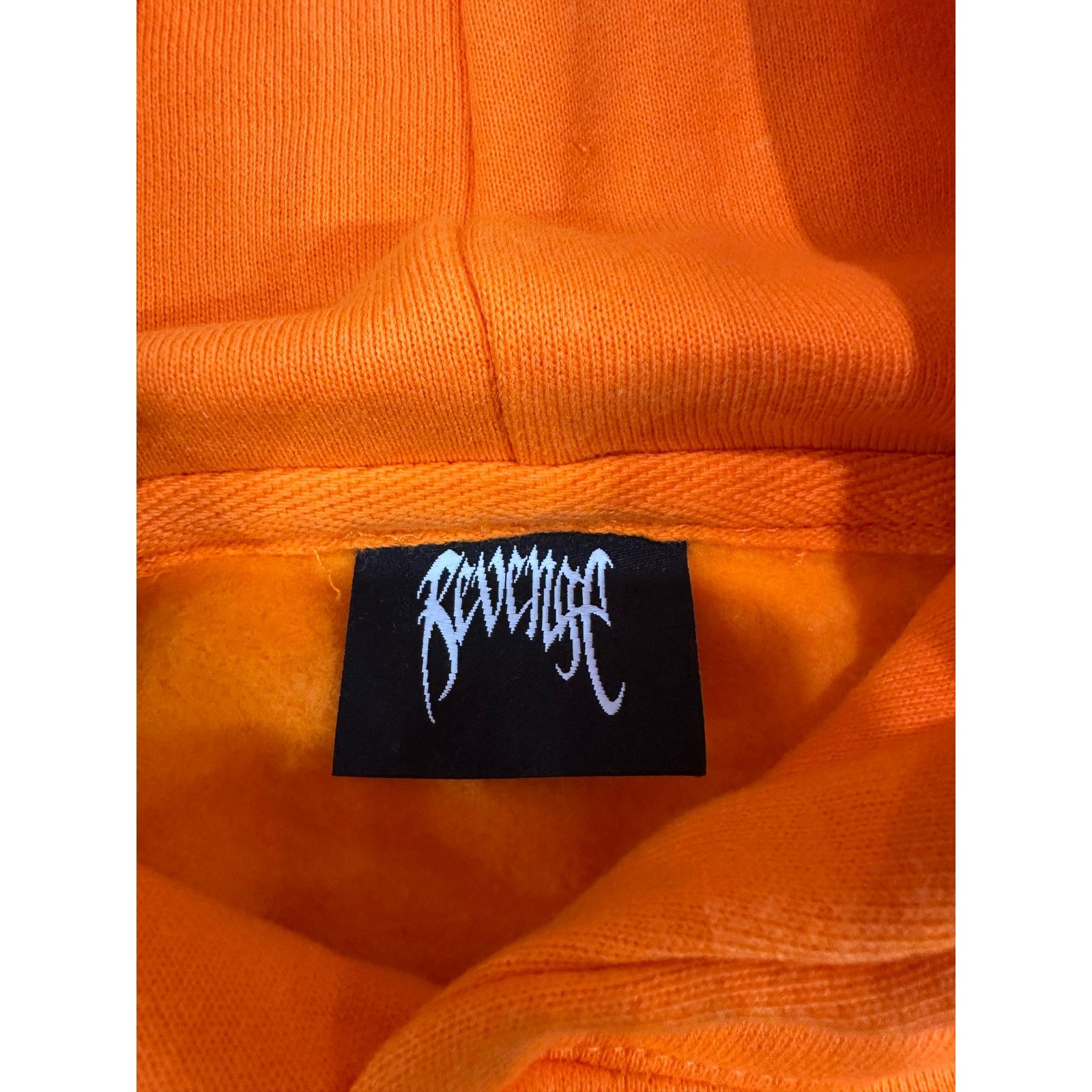 Revenge Revenge Orange Durk Bones Hoodie (M) Size US M / EU 48-50 / 2 - 3 Thumbnail