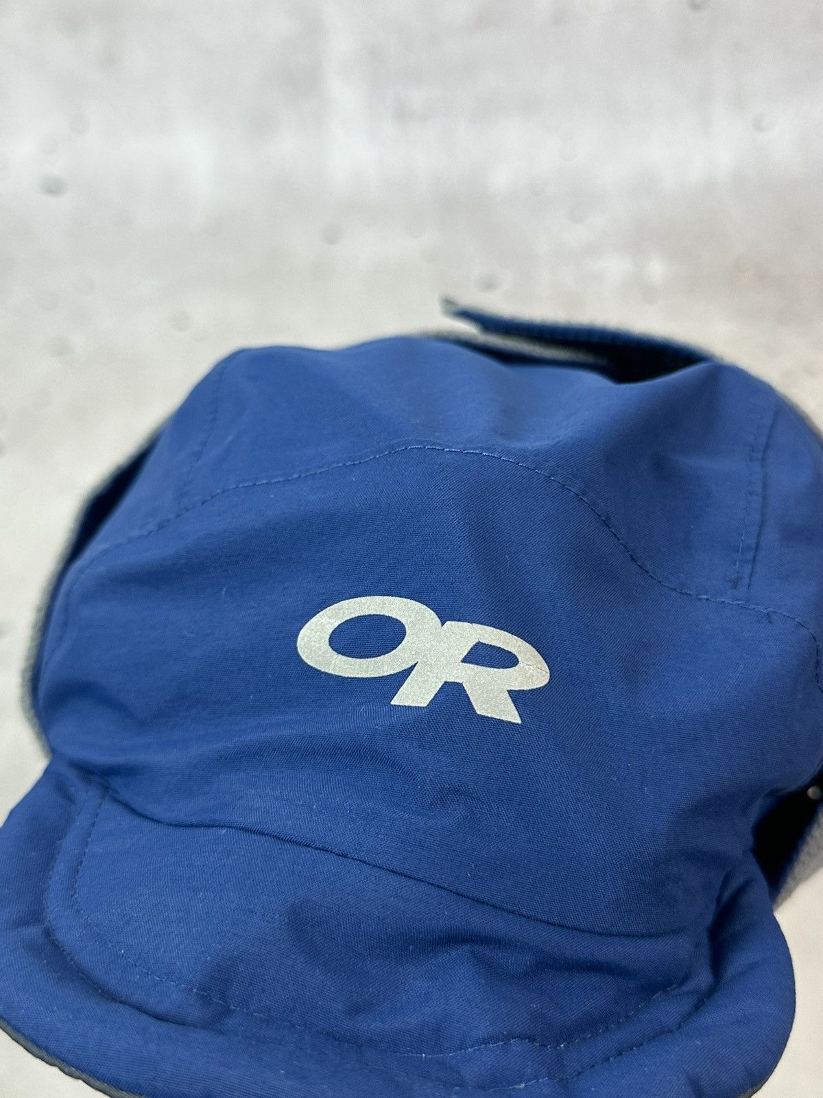 Outdoor Research Outdoor Research Gore-Tex Blue Nylon Fleece Hat Size ONE SIZE - 3 Thumbnail