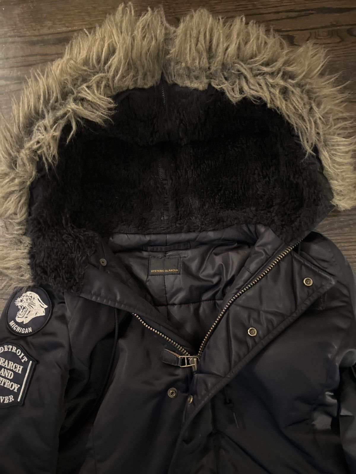 Hysteric Glamour Hysteric Glamour Search and Destroy Parka/Fur Jacket 65-75 Size US S / EU 44-46 / 1 - 2 Thumbnail