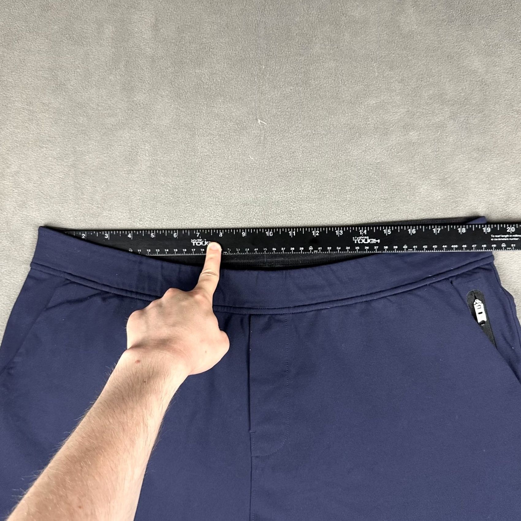 Vintage Public Rec Pants Mens 40x32 Navy Blue All Day Every Day Joggers Zip Pocket Nylon Size US 40 / EU 56 - 6 Thumbnail