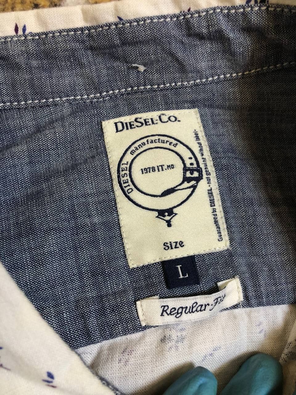 Diesel Diesel Shirt Long sleeve Check Size US L / EU 52-54 / 3 - 9 Thumbnail