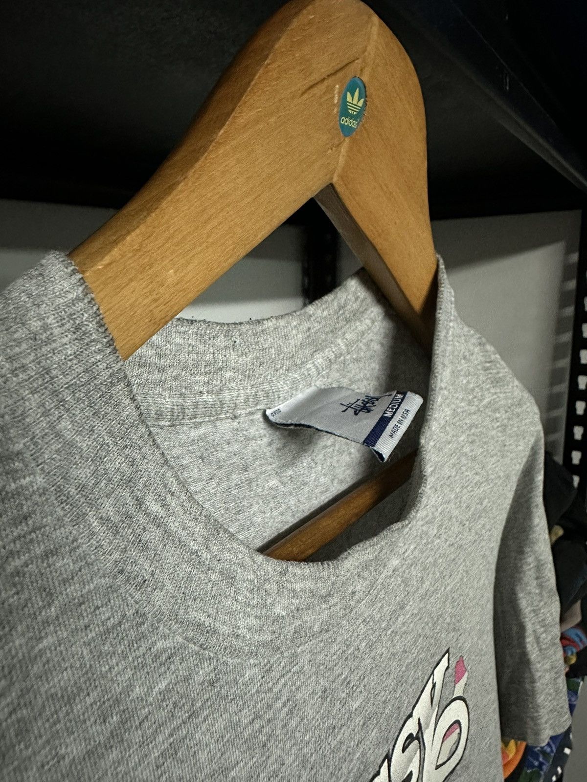 Stussy × Vintage Vintage Stussy USA Flag Single Stitch Tee Size US M / EU 48-50 / 2 - 5 Thumbnail