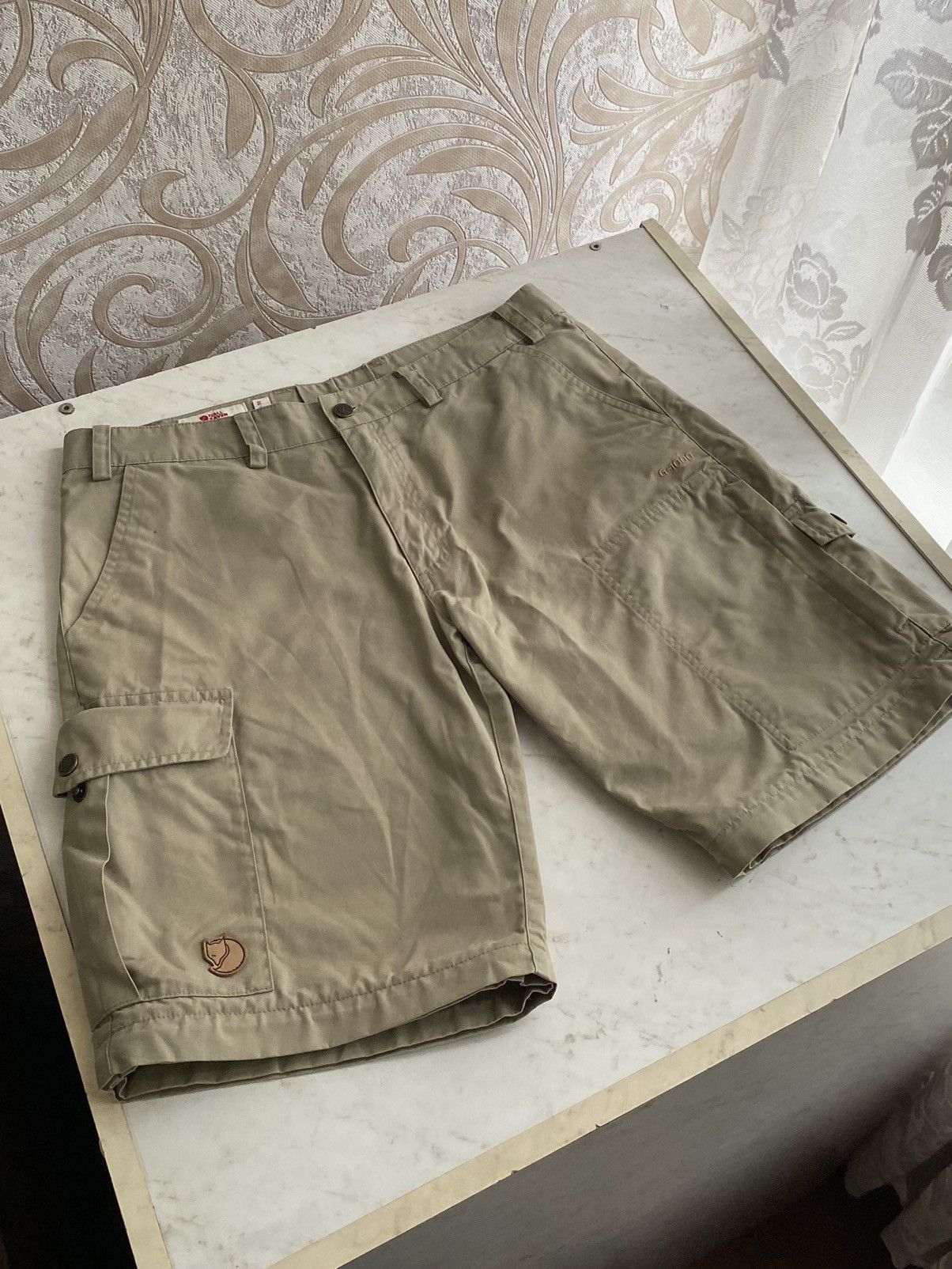 Fjallraven × Vintage Men's Vintage Fjallraven G-1000 Shorts Cargo Size US 32 / EU 48 - 1 Thumbnail