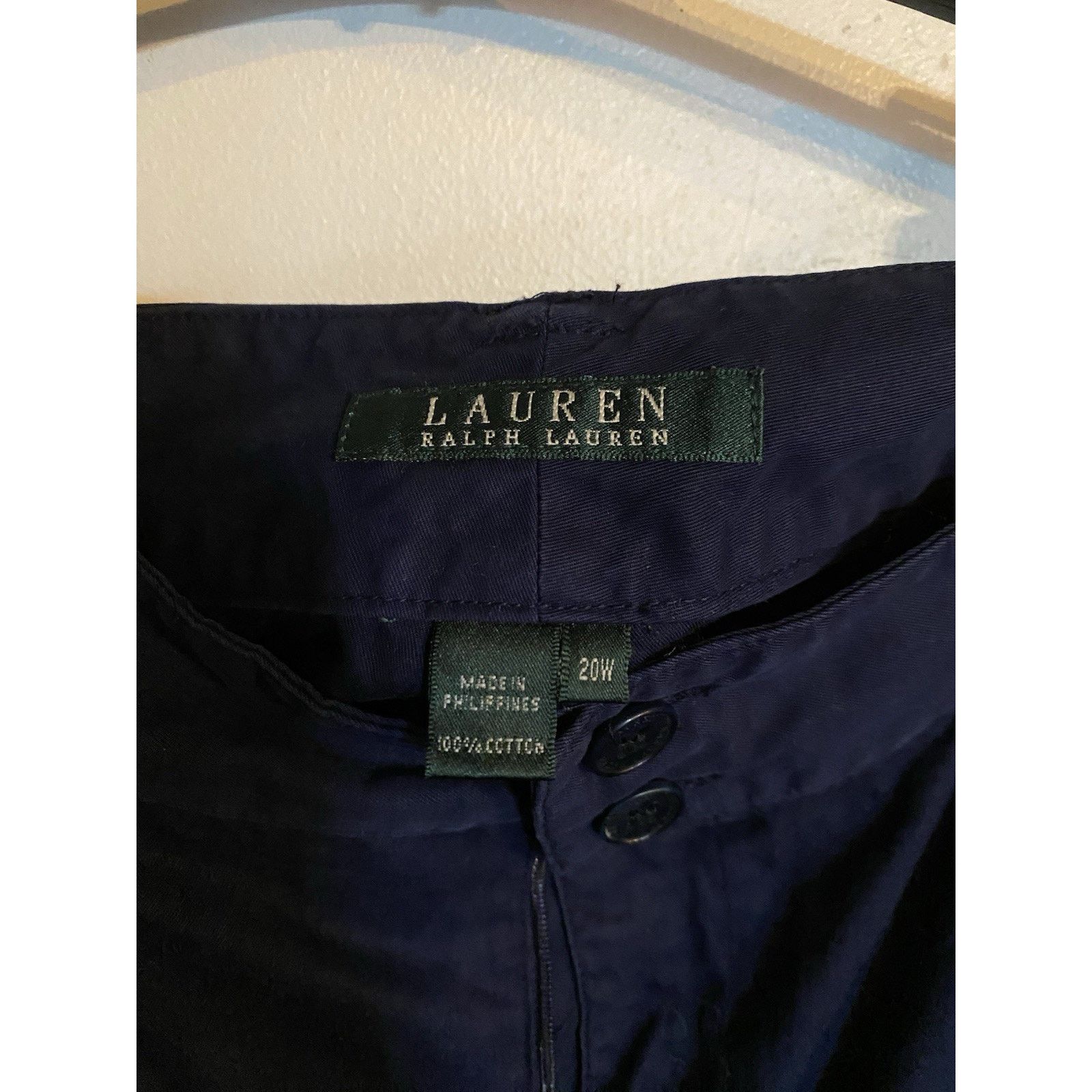Lauren Ralph Lauren Ralph Lauren Pants Women’s 20W Navy Blue Size 42" / US 20 - 9 Thumbnail