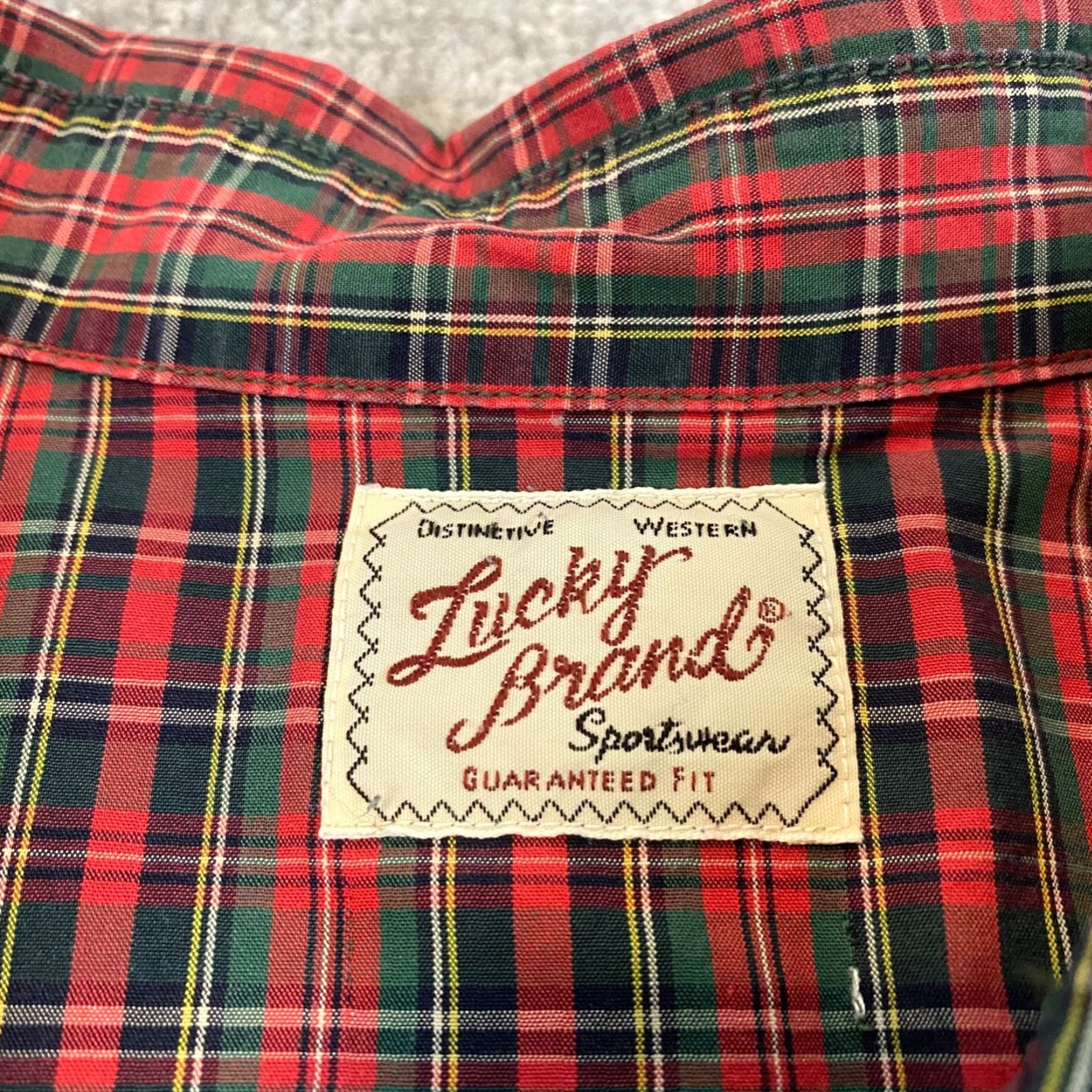 Lucky Brand Lucky Brand Shirt Mens 2XL Multicolor Plaid Tartan Western Sportswear Pearl Snap Button-Up Mens Size US XXL / EU 58 / 5 - 2 Thumbnail