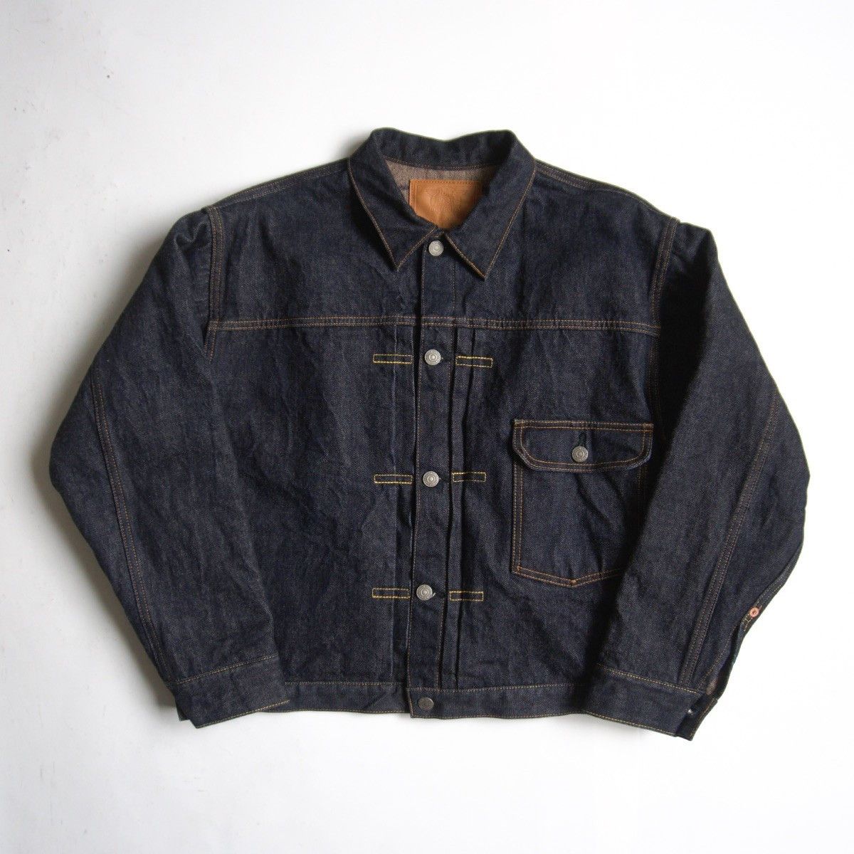 The Real McCoy's The Real McCoy's Blanket-lined Split-back Denim Jacket Size 40 Size US XXS / EU 40 - 1 Thumbnail