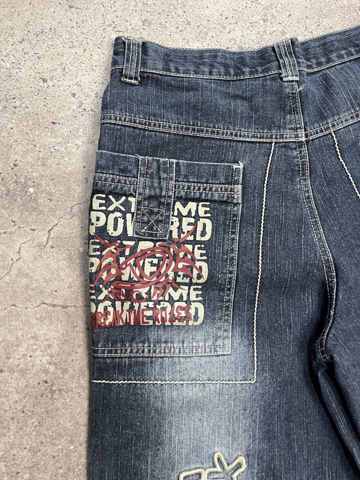 Wu-Tang Clan Vintage Eminem Style 00s Carpenter Denim Rap Jens Pants Size US 30 / EU 46 - 15 Thumbnail