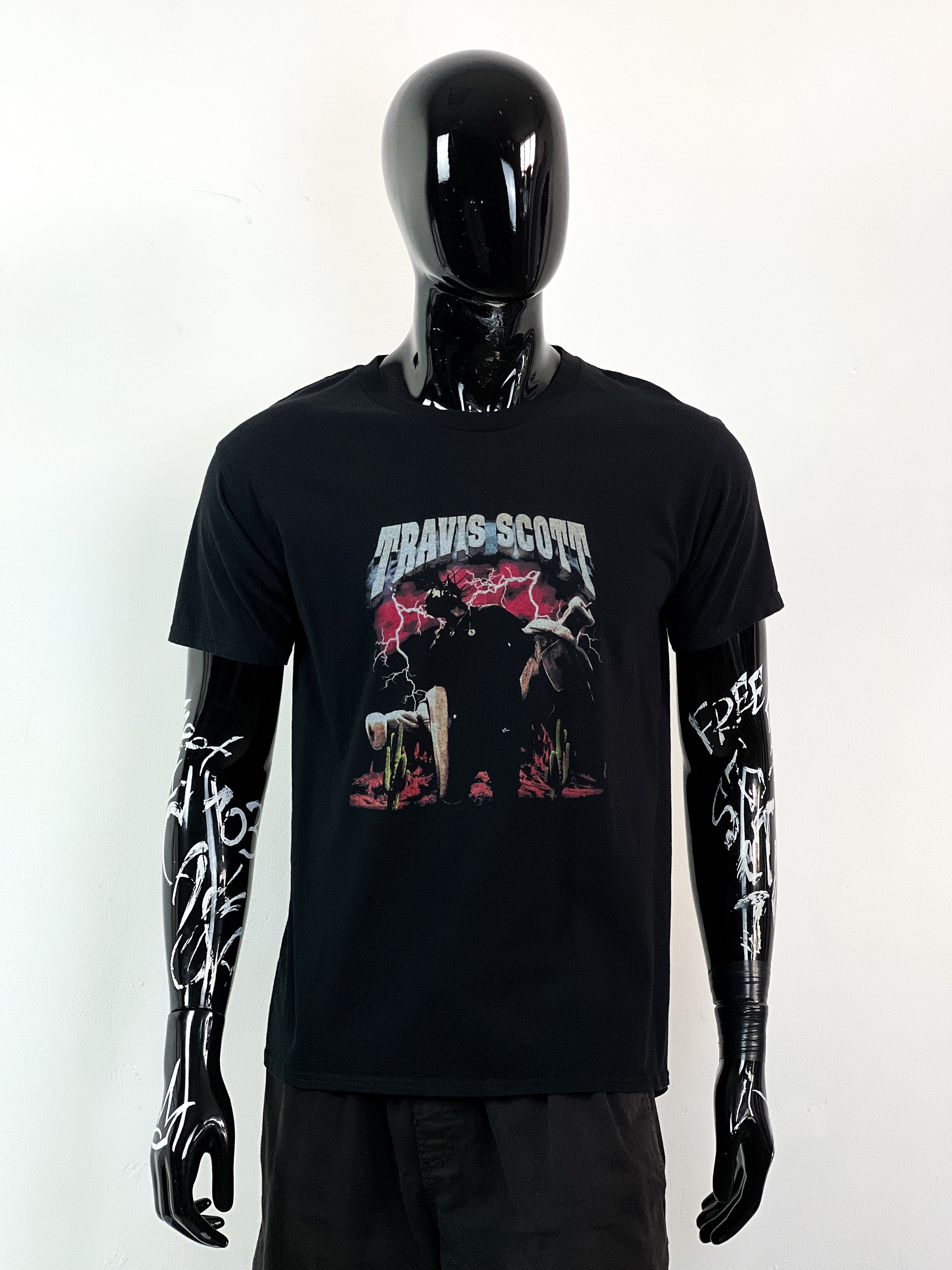 Rap Tees Travis Scott Tour Rodeo 2015 t-shirt Size US M / EU 48-50 / 2 - 7 Thumbnail