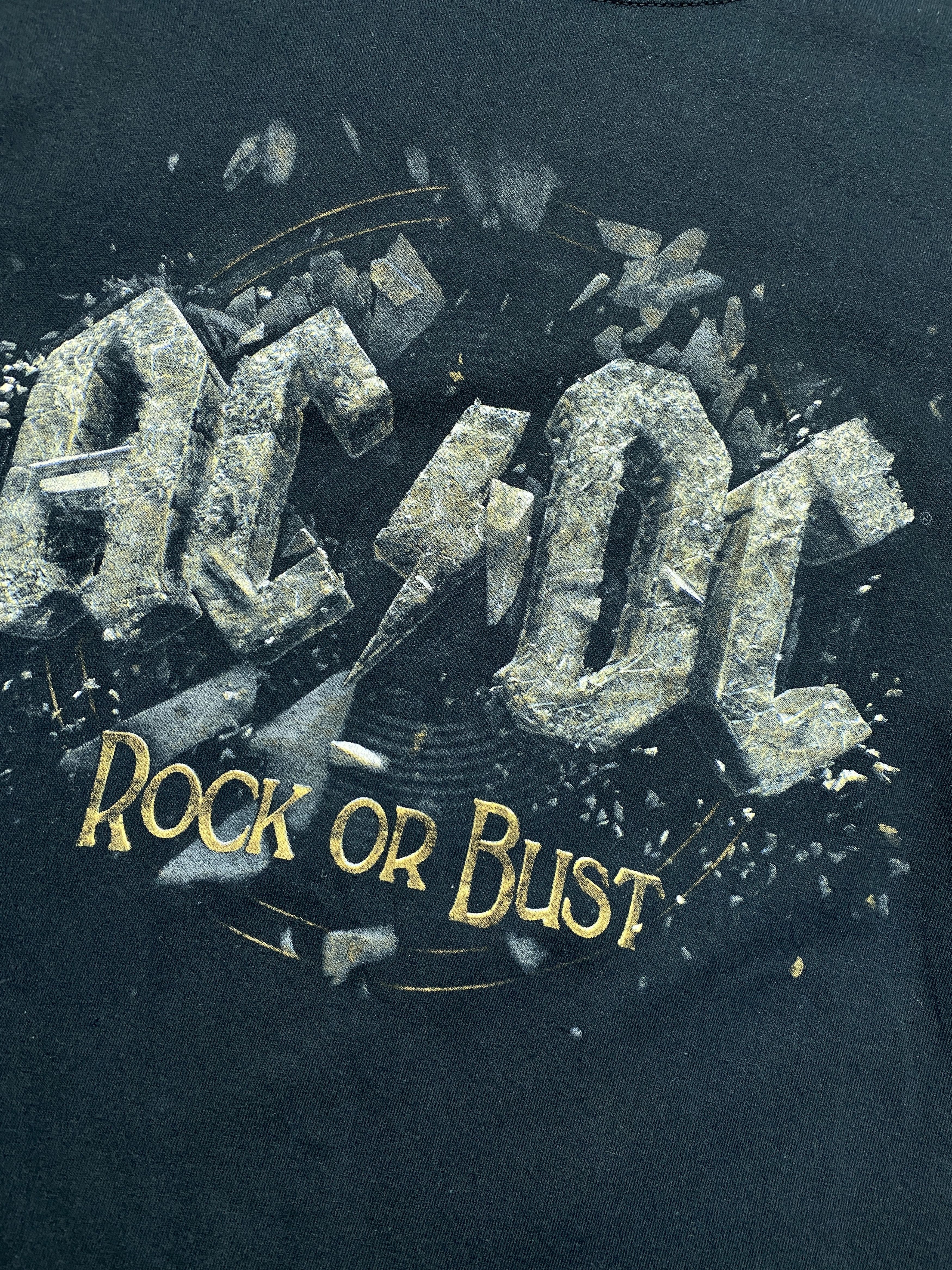AC/DC × Band Tees AC DC Rock or Bust Vintage Rock Band T-Shirt Size US M / EU 48-50 / 2 - 3 Thumbnail