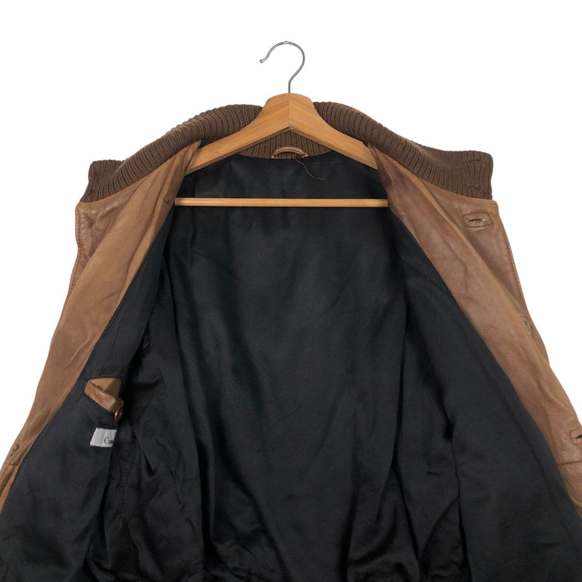 Japanese Brand 📌Vintage Biker Leather Jacket Campanile Blanket Issey Miyake Size US M / EU 48-50 / 2 - 15 Thumbnail