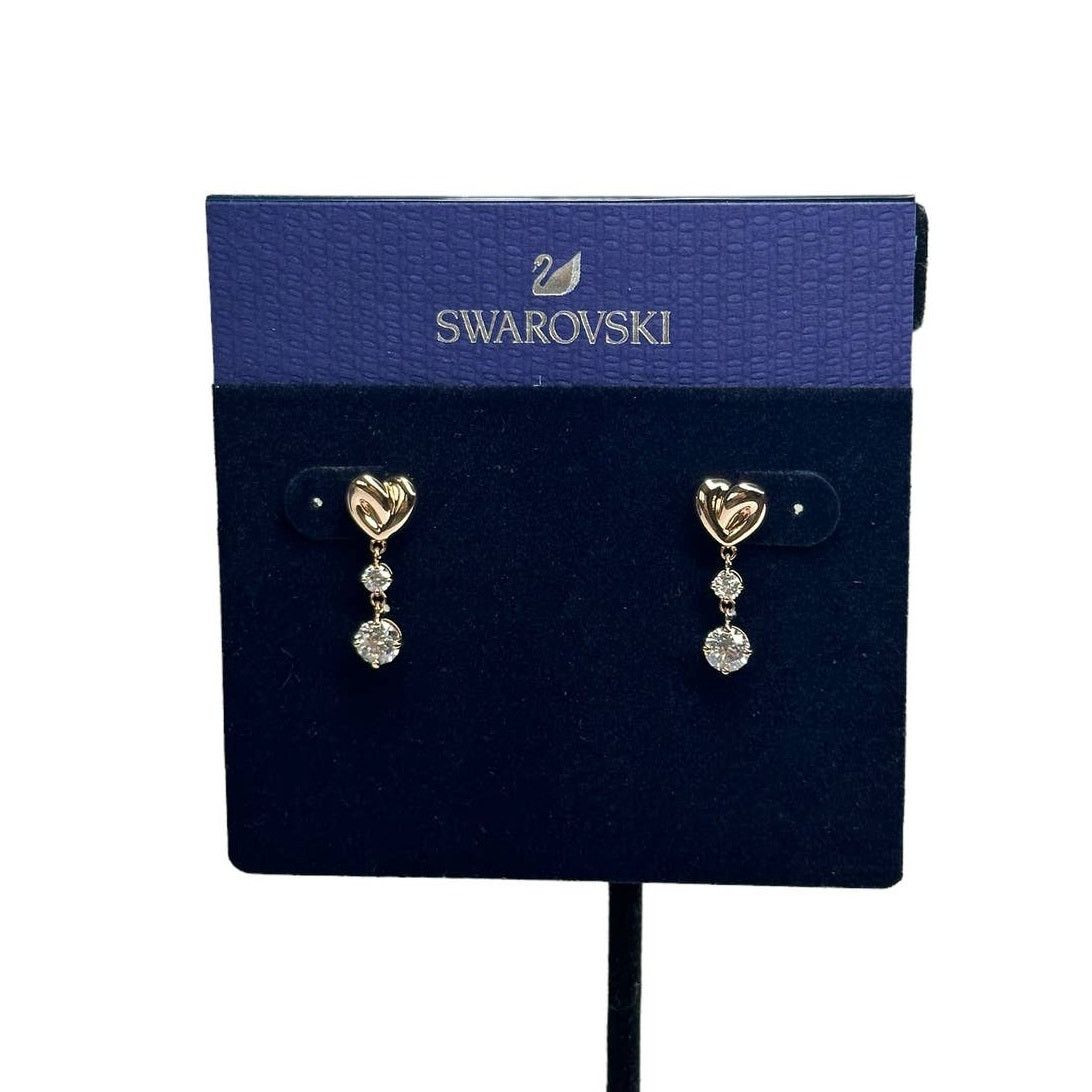 Swarovski Swarovski Lifelong Heart drop earrings and Necklace Size ONE SIZE - 11 Thumbnail