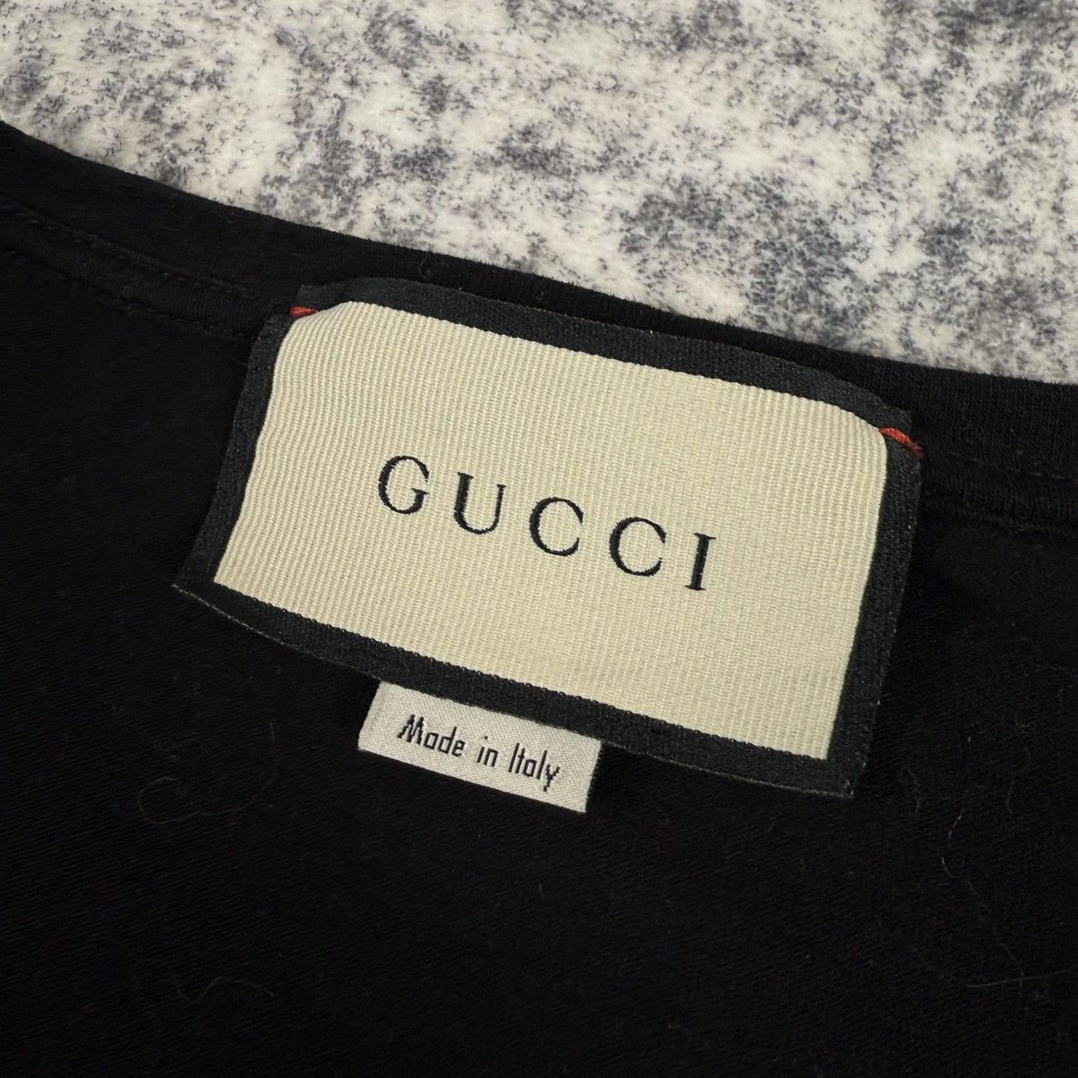 Gucci Gucci Big Logo ‘Black’ T-Shirt Size US XL / EU 56 / 4 - 4 Thumbnail