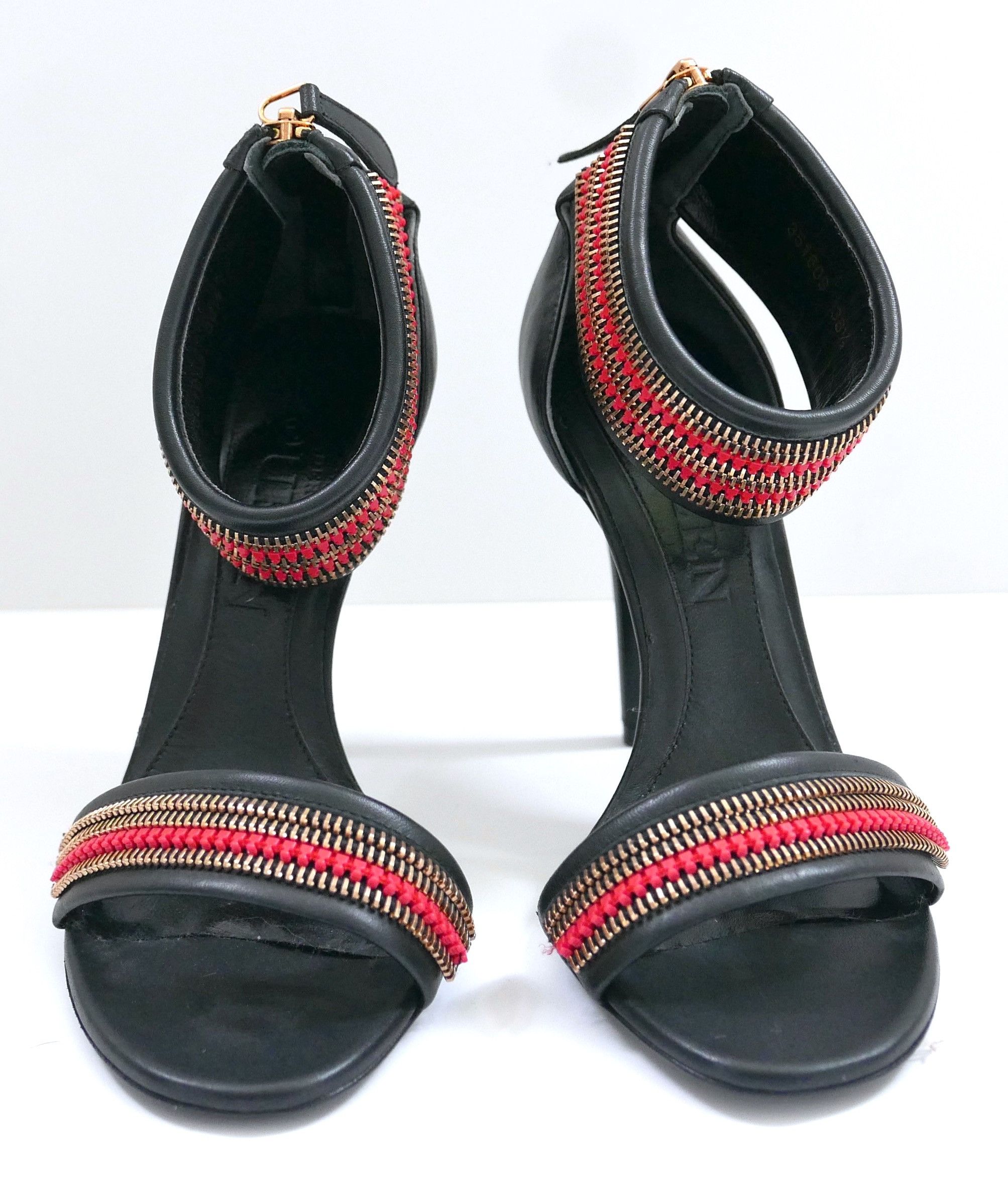 Alexander McQueen Alexander McQueen zipper trim sandals Size US 6.5 / IT 36.5 - 3 Thumbnail