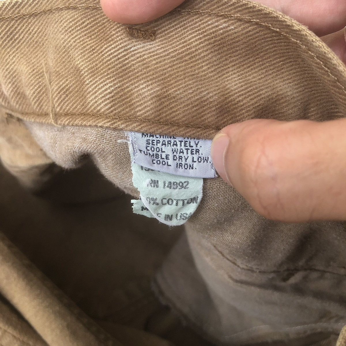 Marithe + Francois Girbaud 1990s Marithe Francois Girbaud Brown Baggy Denim Size US 38 / EU 54 - 8 Thumbnail