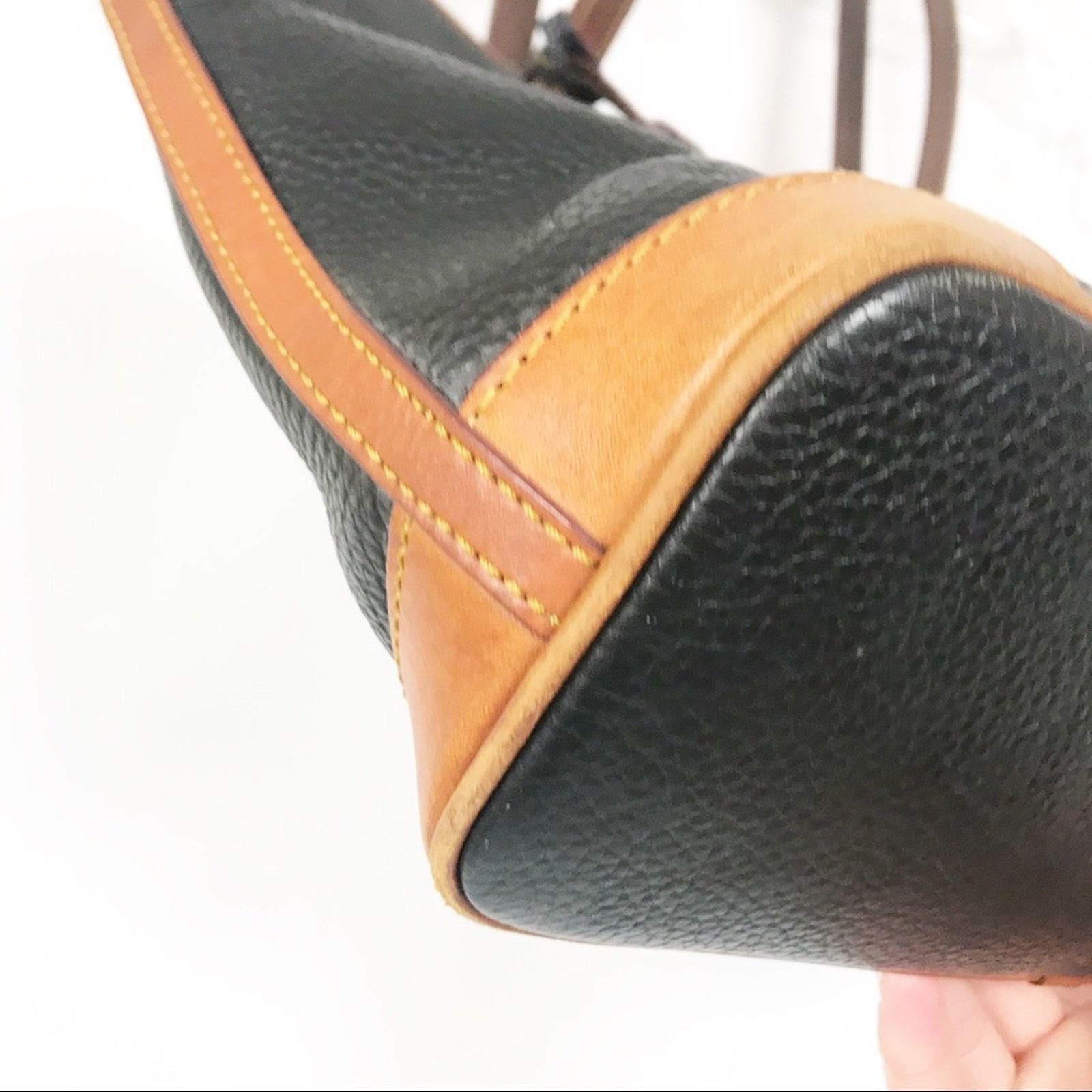Dooney & Bourke Dooney & Bourke Black Leather Handbag Size ONE SIZE - 7 Thumbnail