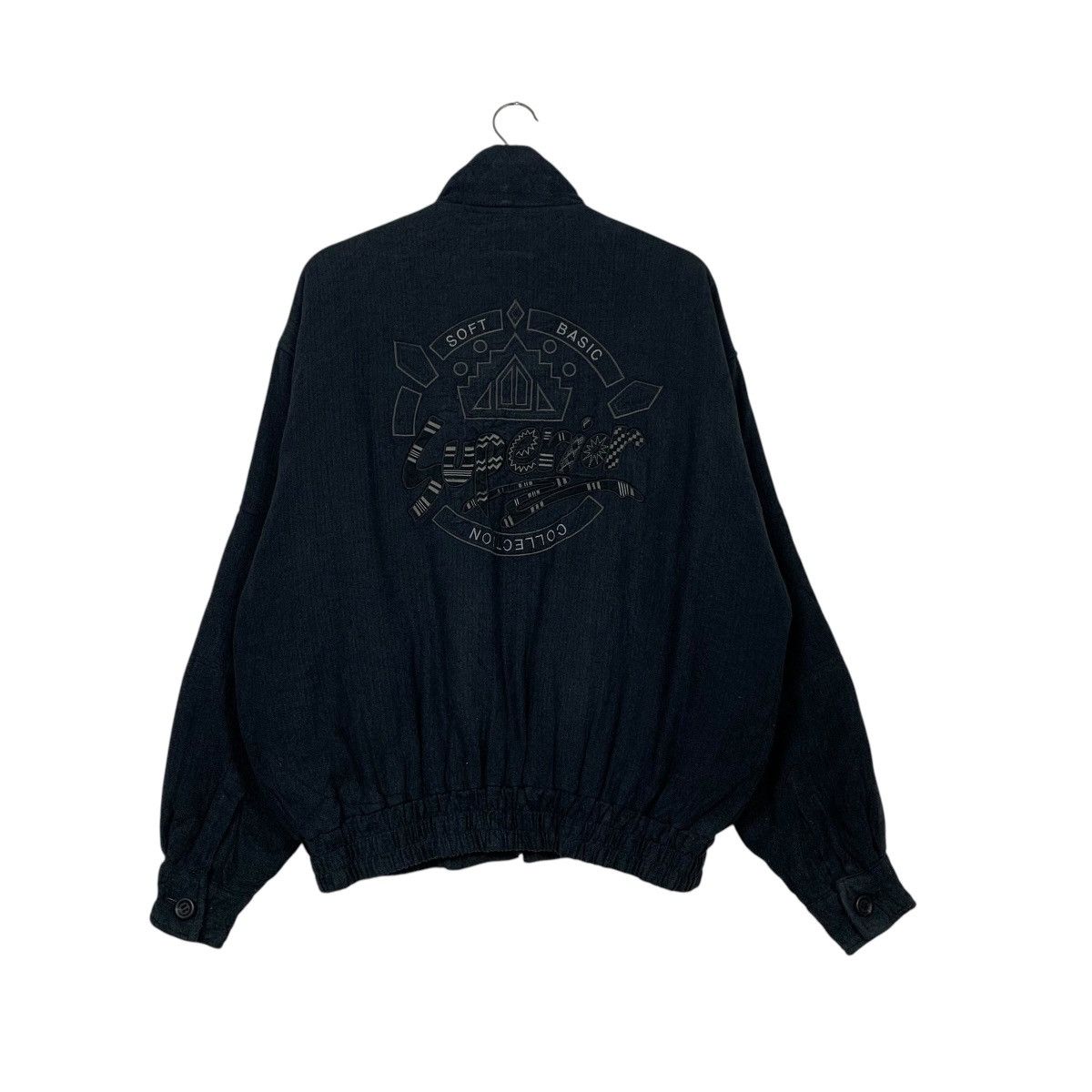 Japanese Brand SUPERIOR Embroidery Big Logo Work Casual Jacket #2371-C106 Size US L / EU 52-54 / 3 - 1 Thumbnail