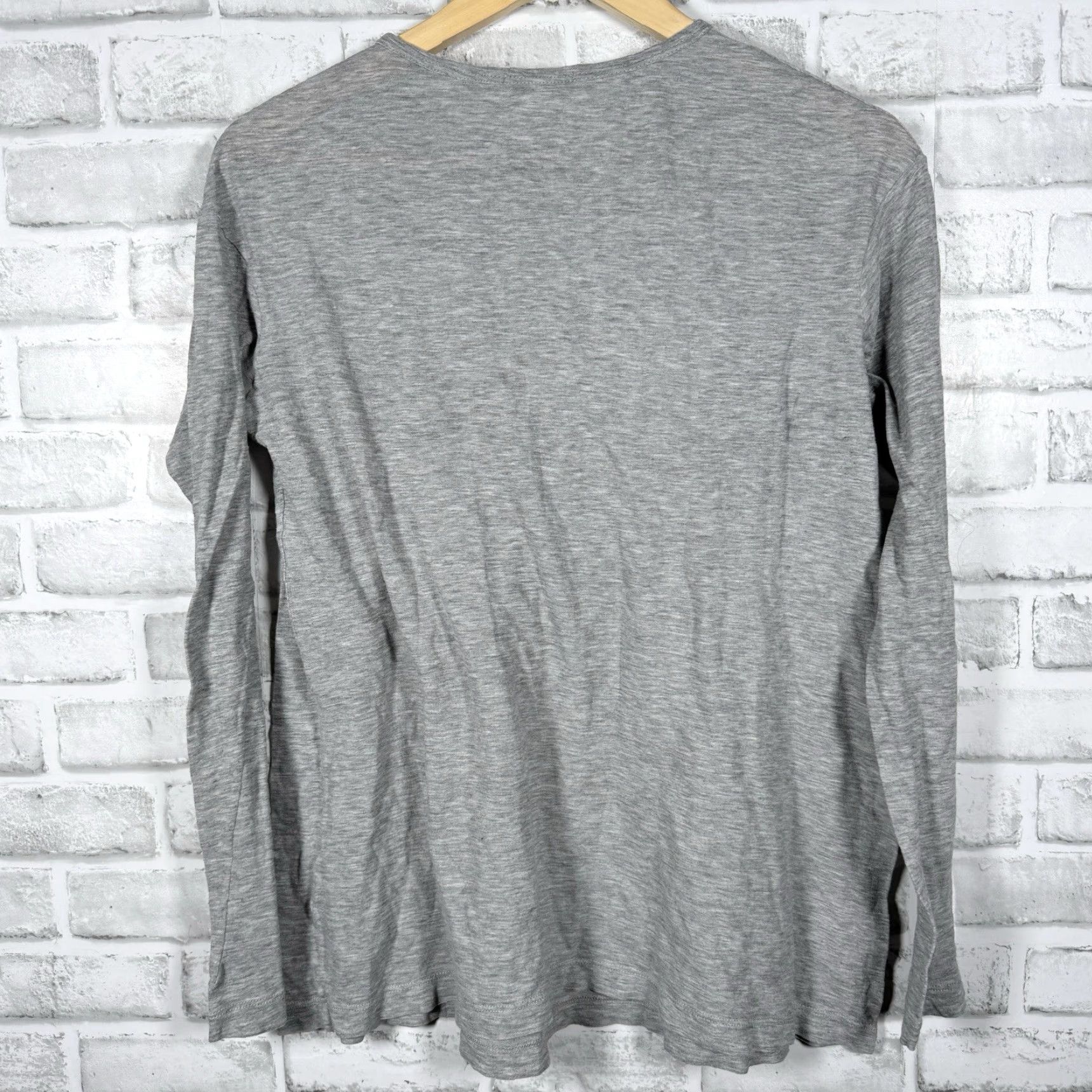 Vince Vince Gray Half Button Pullover Shirt Womens M Blouse Button Pullover Shirt Gray Women M Vince Size M / US 6-8 / IT 42-44 - 5 Thumbnail