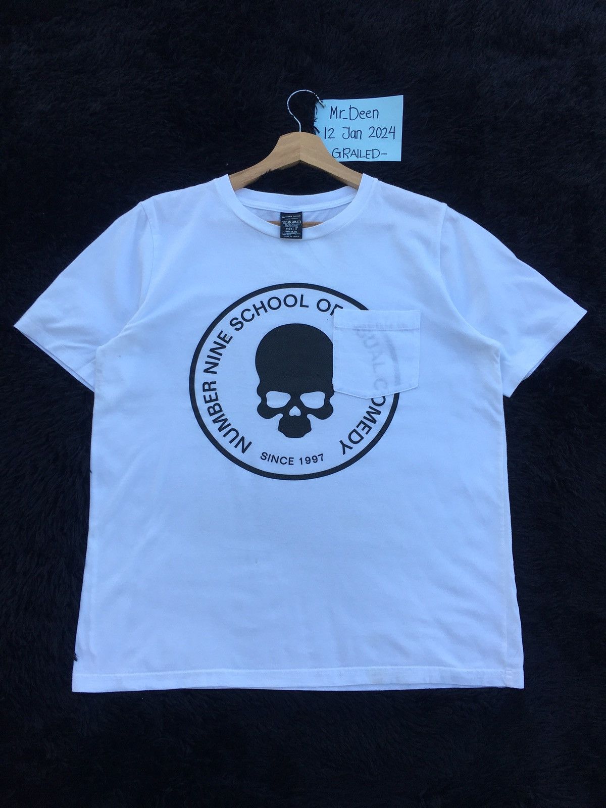 Number (N)ine Number Nine SS 01 School of Visual Comedy | Grailed