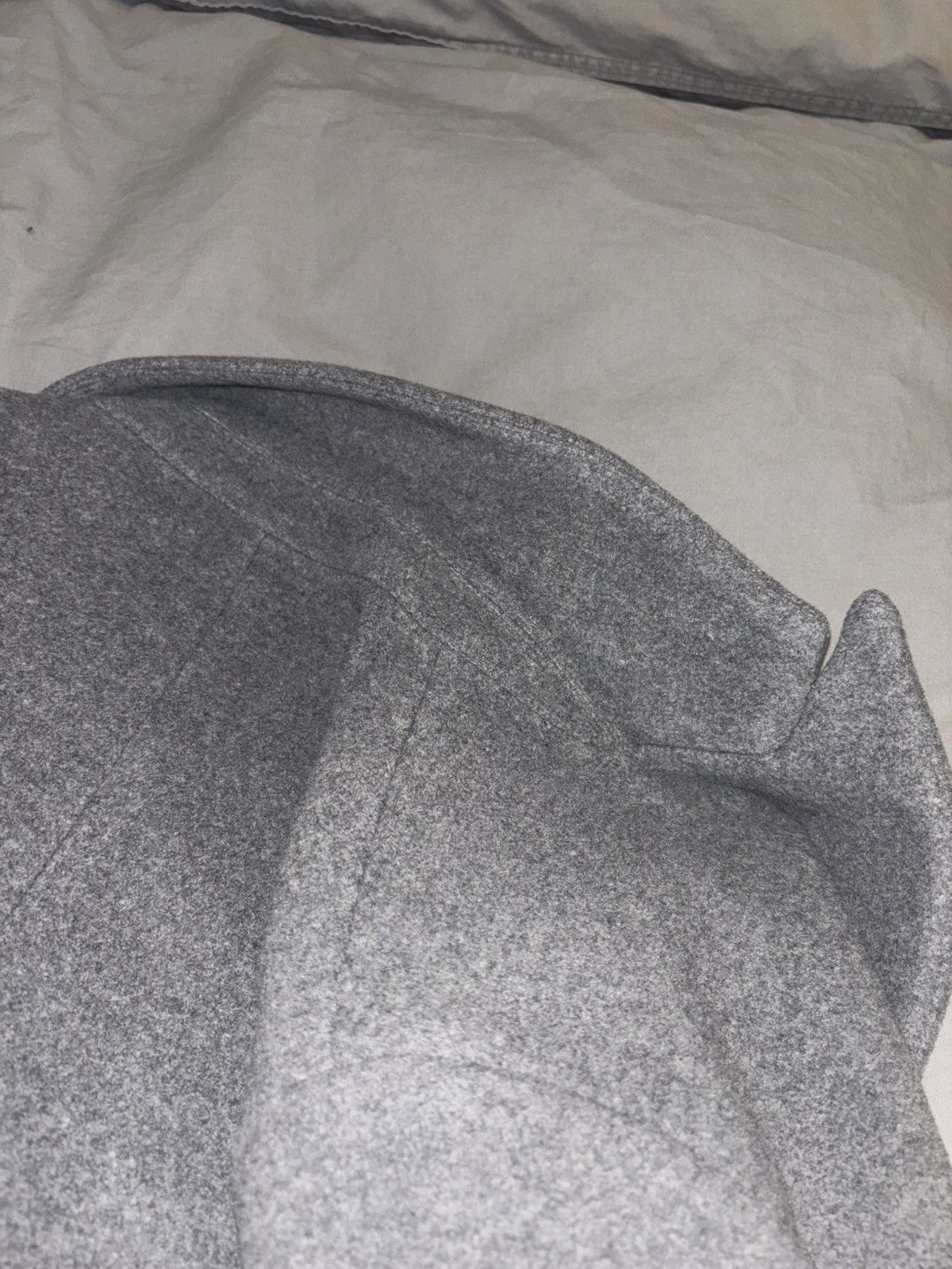 Other HiSO Men’s Wool Trench Coat - Canada 42 (US ~M-L) - Grey Size US L / EU 52-54 / 3 - 14 Thumbnail