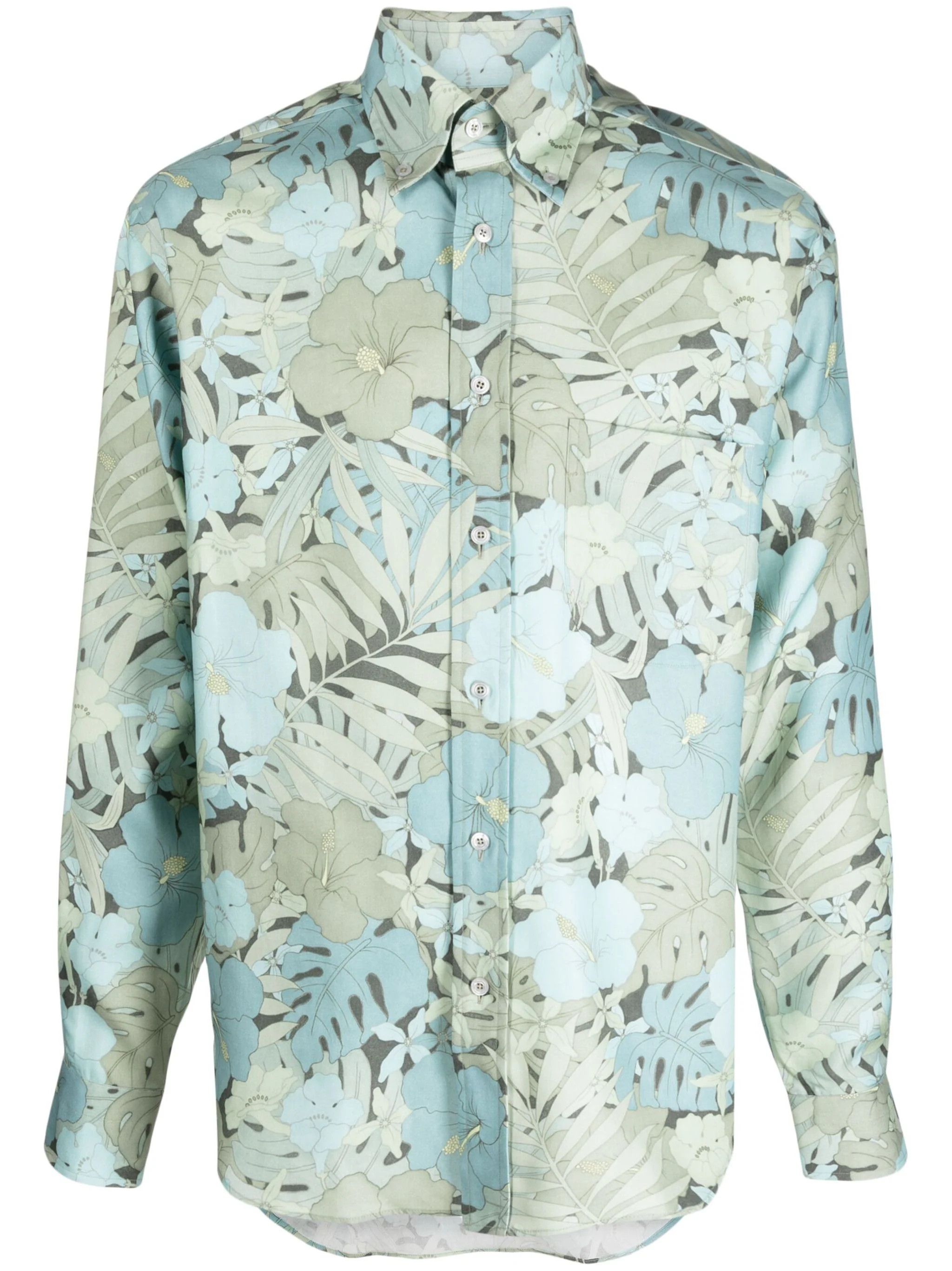 o1loc1c0524 ZFGHB Slim Fit Shirt in Multicolor