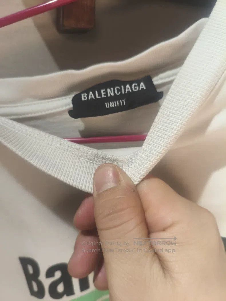 Balenciaga Balenciaga Eco-Friendly White Short Sleeve Size US L / EU 52-54 / 3 - 3 Thumbnail