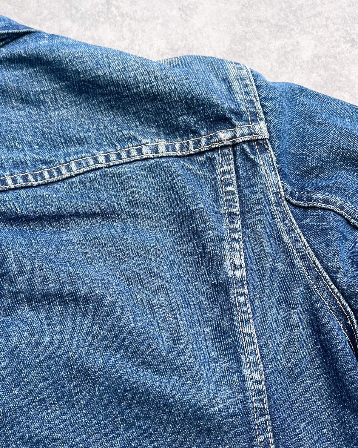 Levi's Levi’s Type III Big E Blanket-Lined Denim Jacket – 1960s OG Size US M / EU 48-50 / 2 - 12 Thumbnail