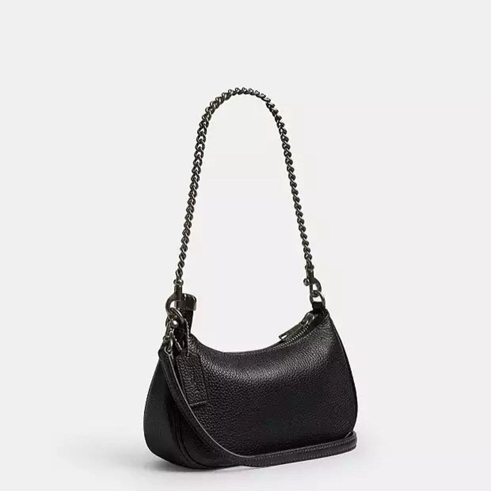 Coach NWT Coach Teri Mini Crossbody Bag Rivets CCE44 Black Size ONE SIZE - 10 Thumbnail