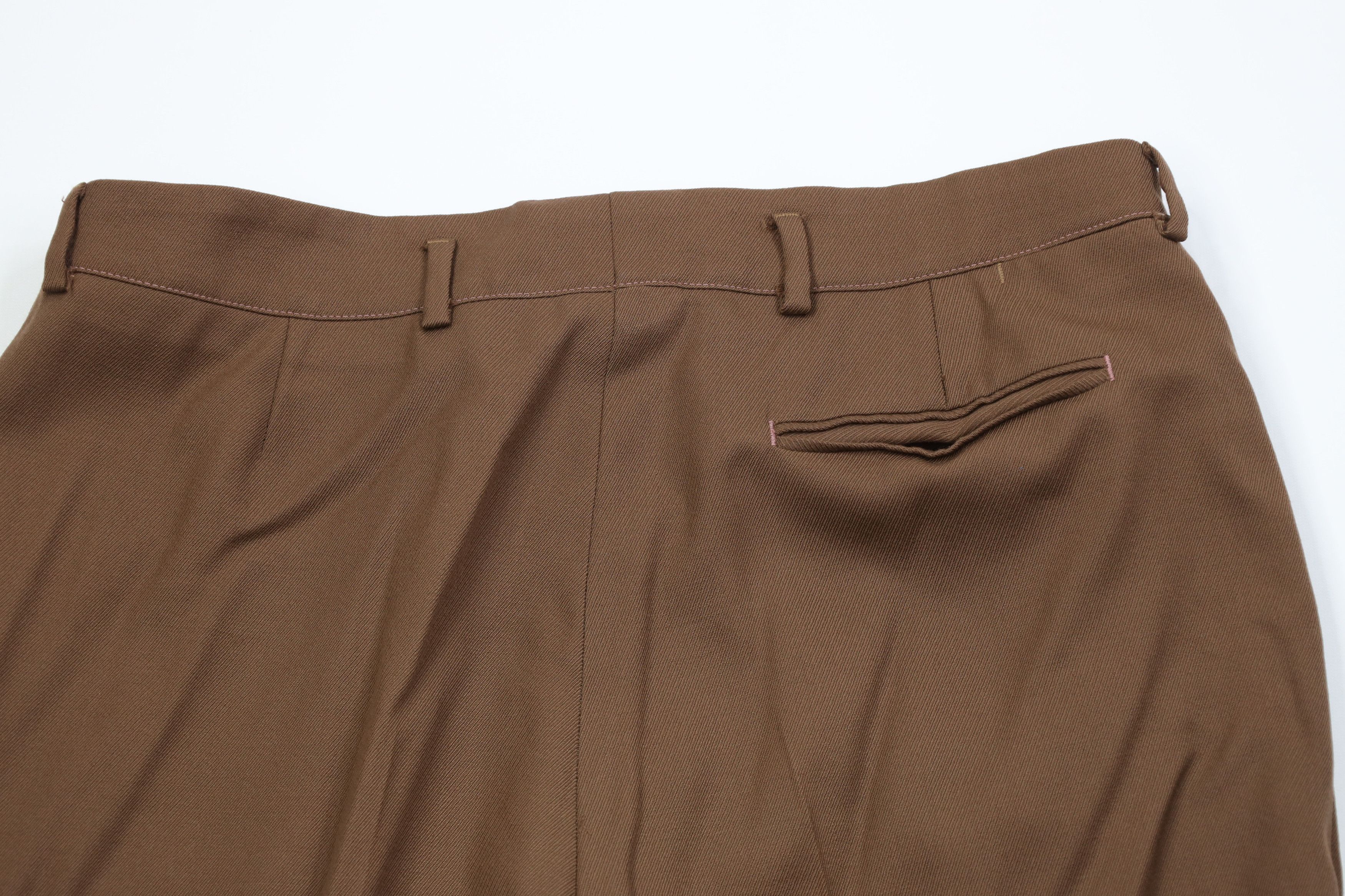 Paul Smith Vintage 90s Paul Smith Bergdorf Goodman Wool Wide Leg Pants Size US 36 / EU 52 - 12 Thumbnail