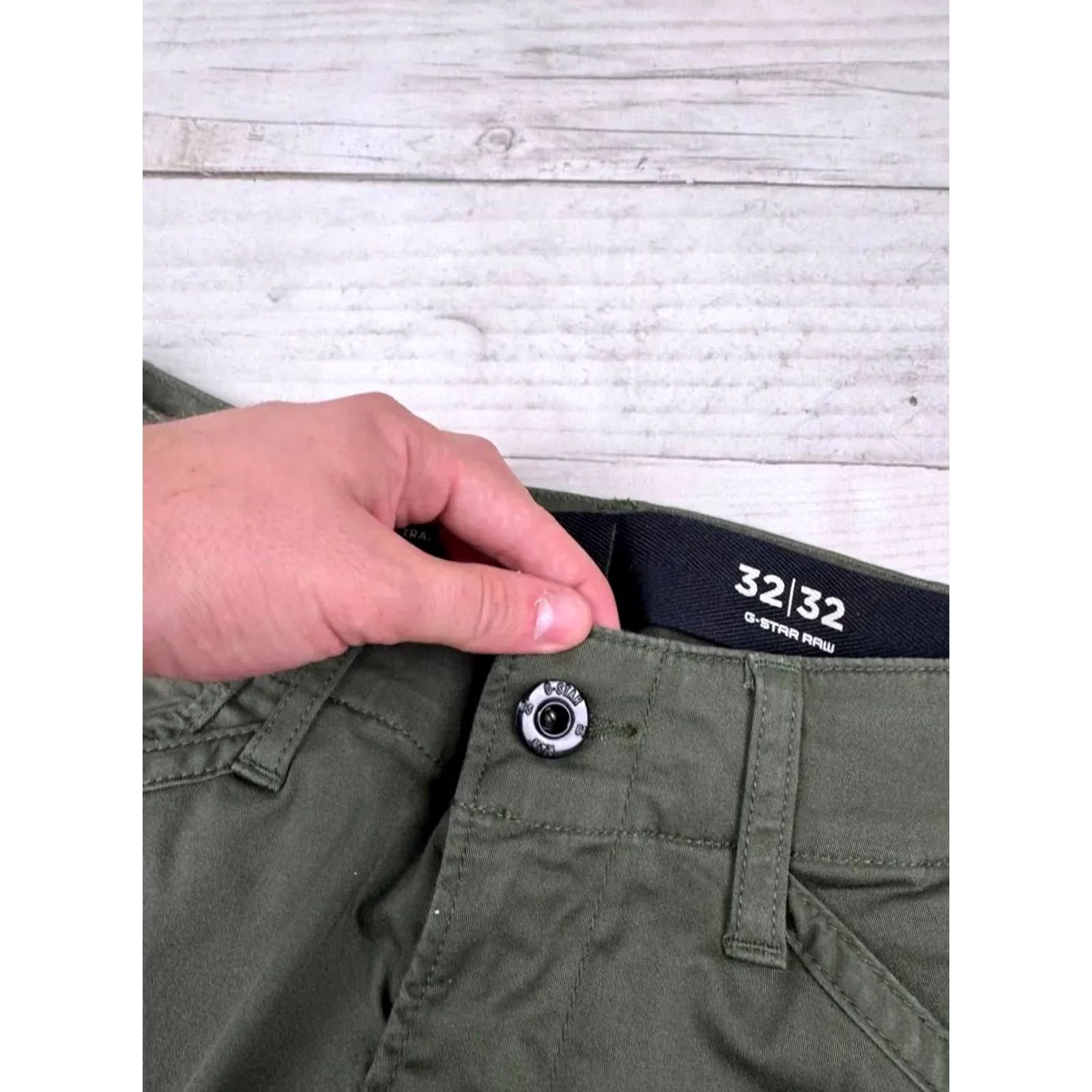 G-Star VINTAGE G-Star Cargo Pants Men 32 Green Cargo Size US 32 / EU 48 - 5 Thumbnail