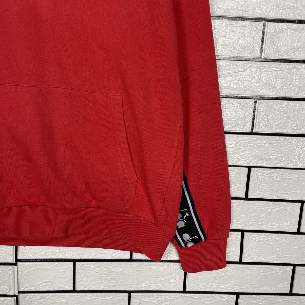 Diadora Diadora Red Pullover Hoodie Size US M / EU 48-50 / 2 - 4 Thumbnail