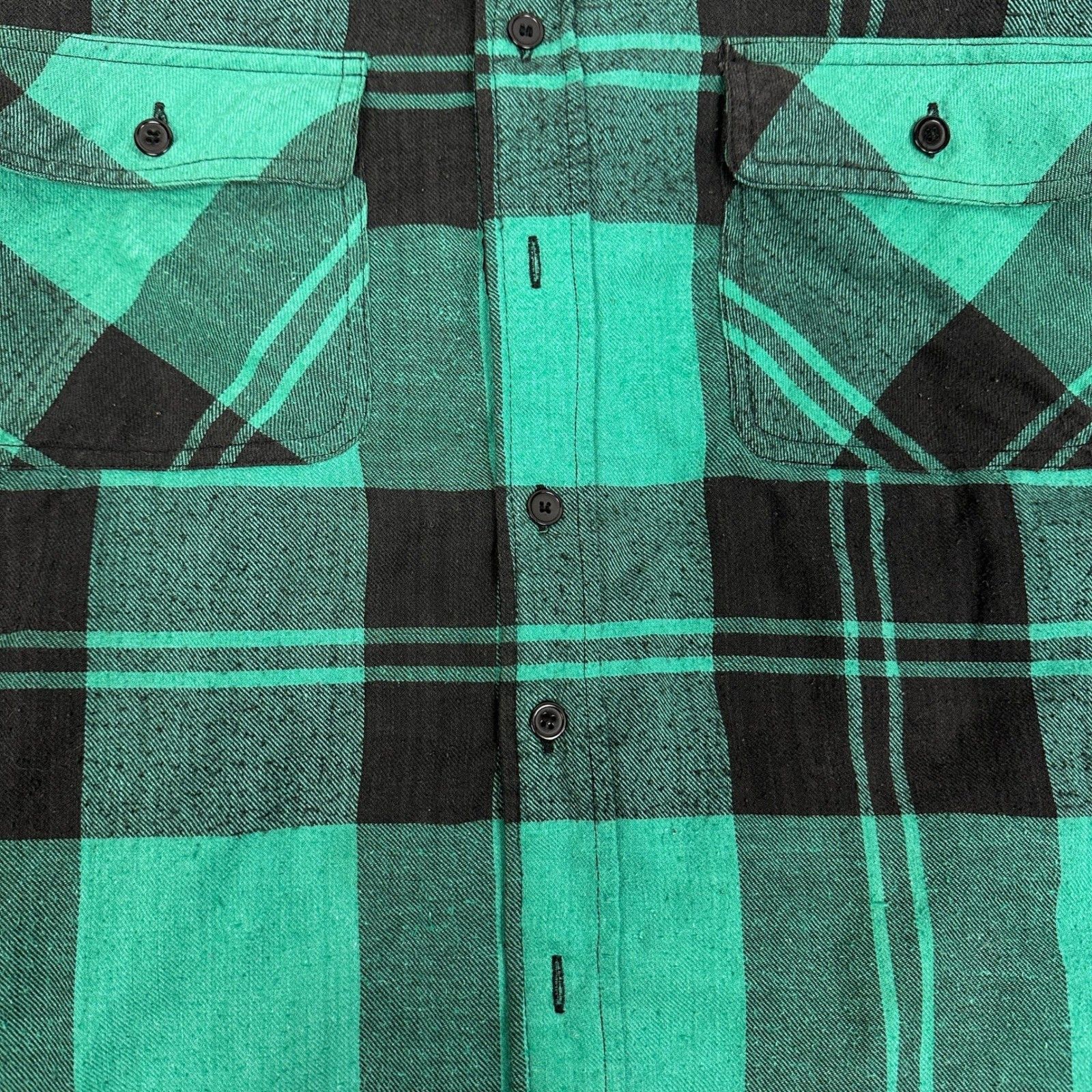 Dickies Dickies Quilted Flannel Shirt – Green/Black – Size Medium Size US M / EU 48-50 / 2 - 4 Thumbnail