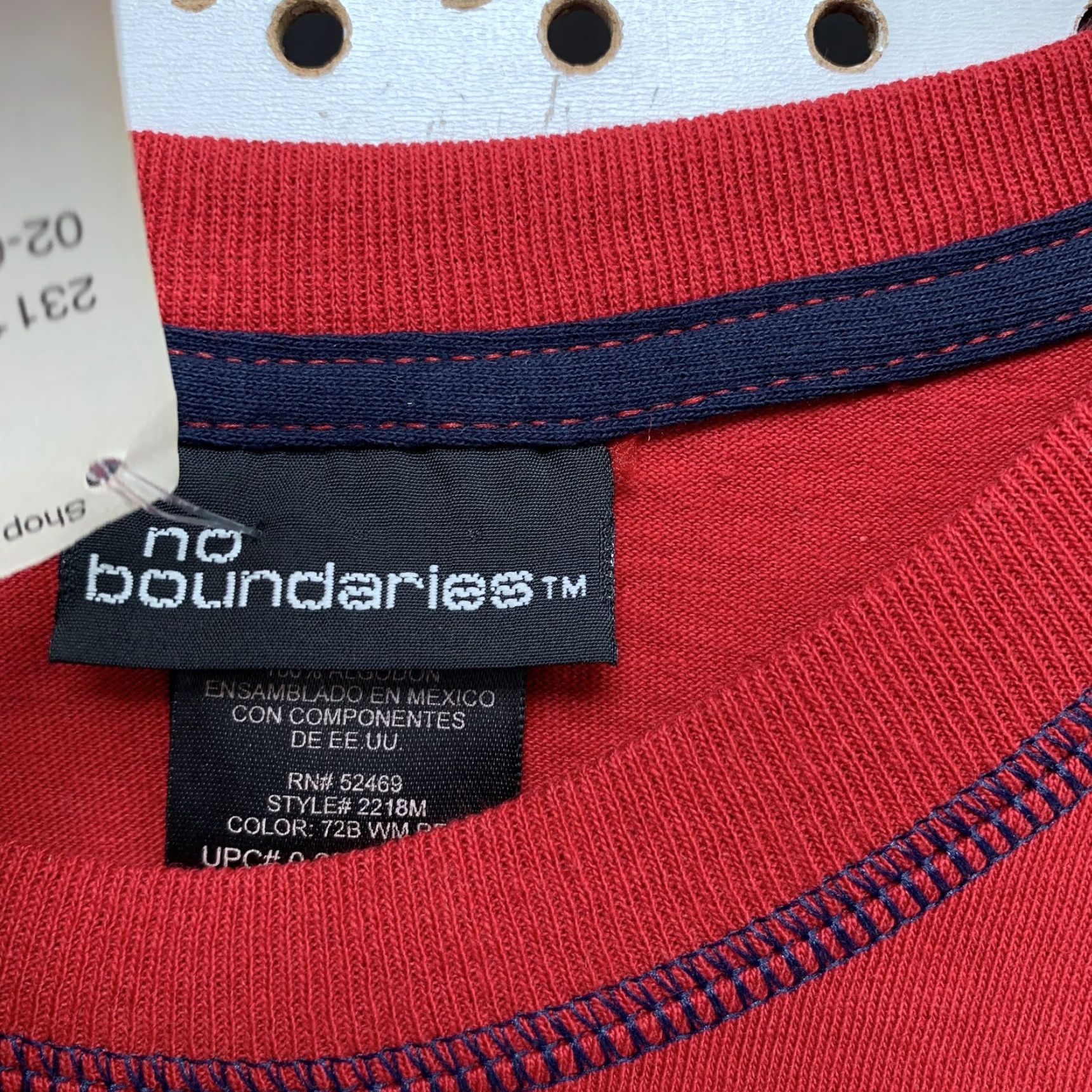 Vintage VINTAGE No Boundaries Shirt Mens XL Red Wolf Matchstick Graphic Short Sleeve Size US XL / EU 56 / 4 - 2 Thumbnail