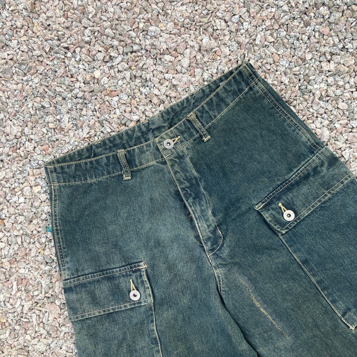 Japanese Brand UNBRANDED CARGO MONKEY PANTS Size US 31 - 3 Thumbnail