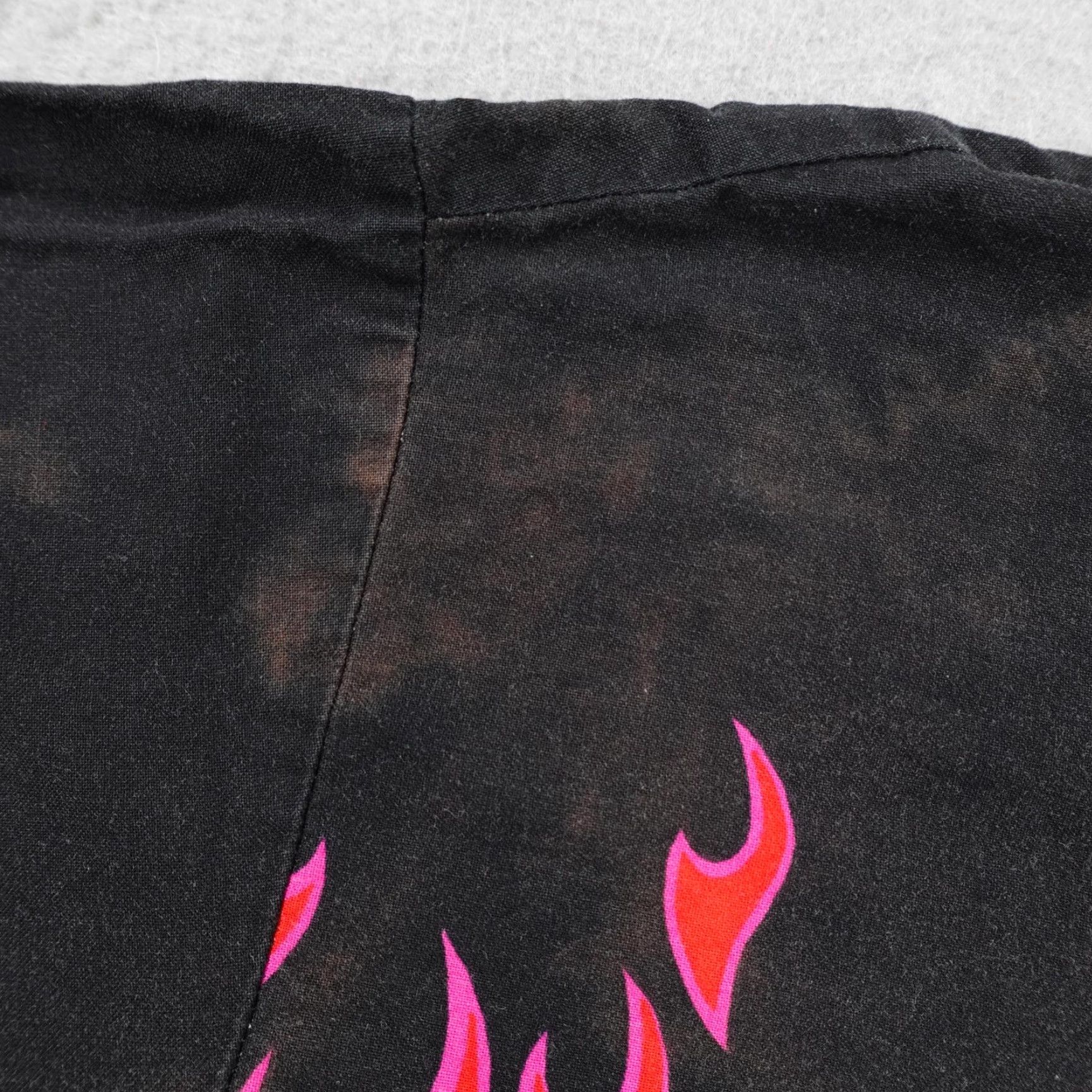 Brooks VINTAGE Brooks Dunn Shirt Womens Large Black Red Flames Western Panhandle Slim 2 Shirt Women Black Red Flames Western Panhandle Slim 2 Size L / US 10 / IT 46 - 3 Thumbnail
