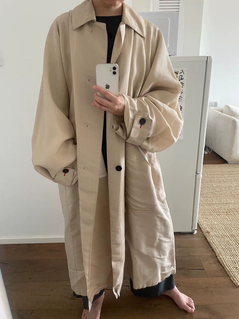 Jil Sander Jil Sander long coat Size L / US 10 / IT 46 - 5 Thumbnail