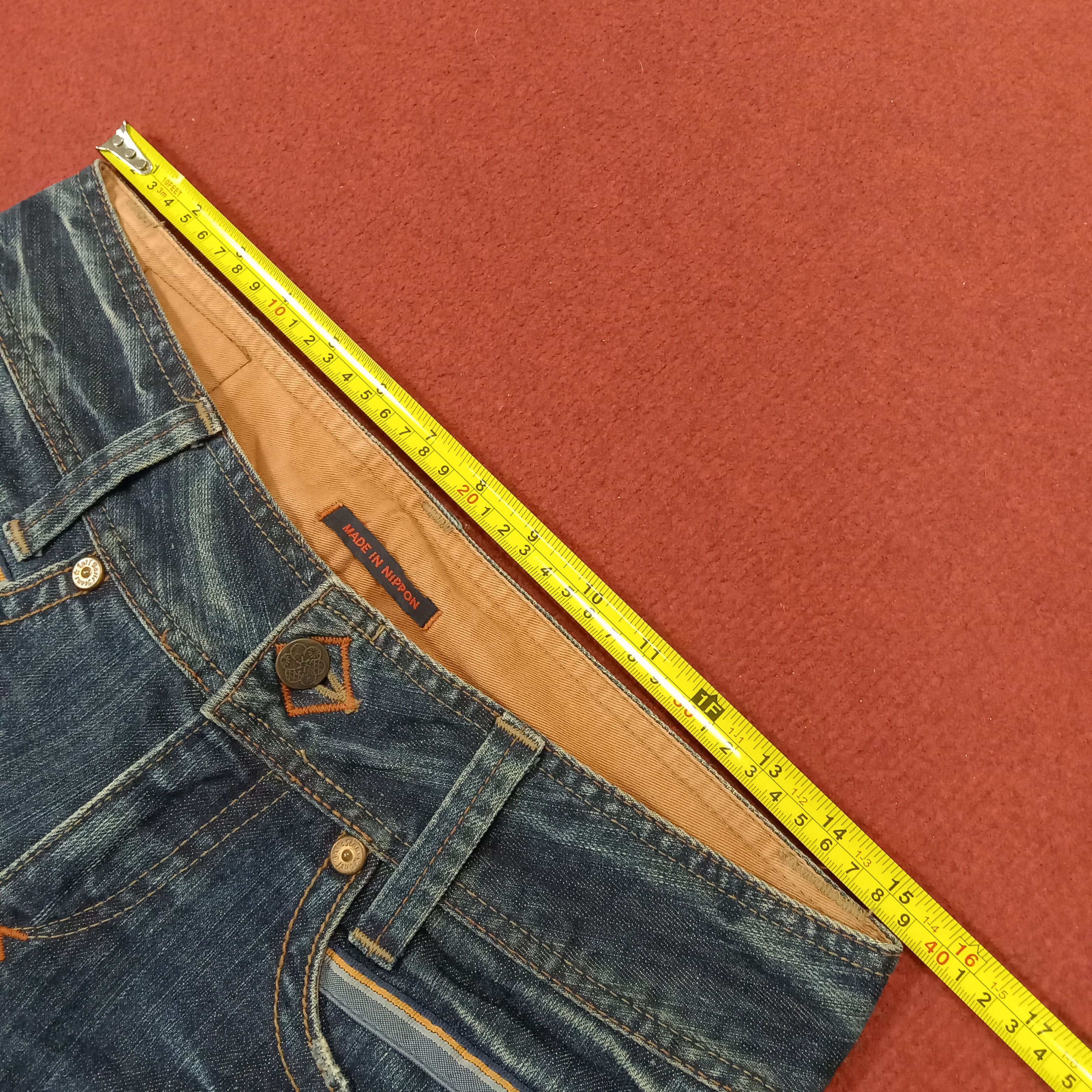 Japanese Brand × Vintage ET Bootcut Fashion Style Streetwear Jeans Size 31" - 7 Thumbnail