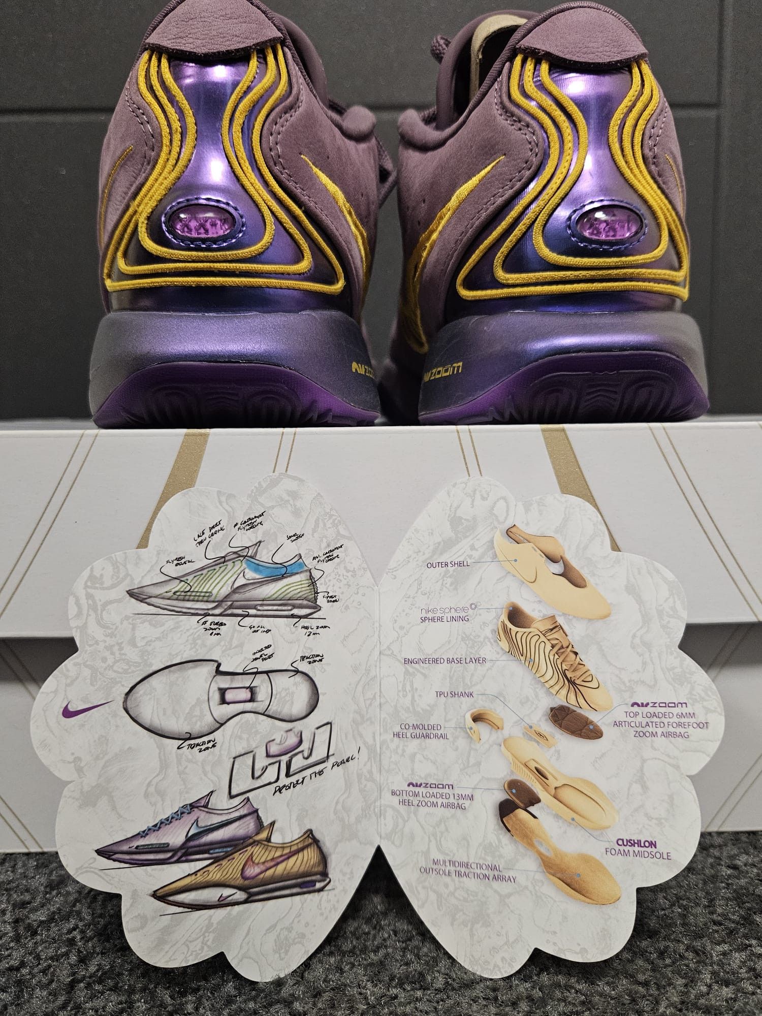 Nike Nike LeBron 21 Purple Rain Size US 13 / EU 46 - 19 Thumbnail