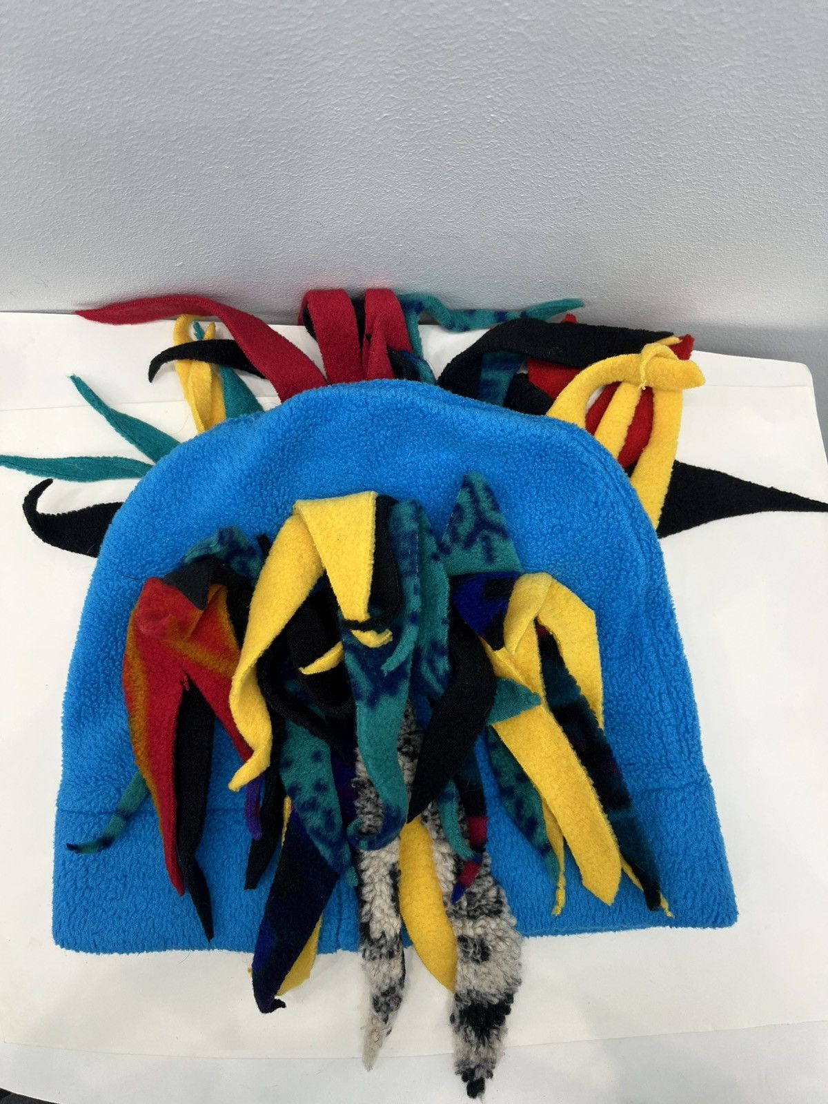 Polartec Vintage Screamer Y2K Spikes Polartec Made In USA Hat Size ONE SIZE - 5 Thumbnail