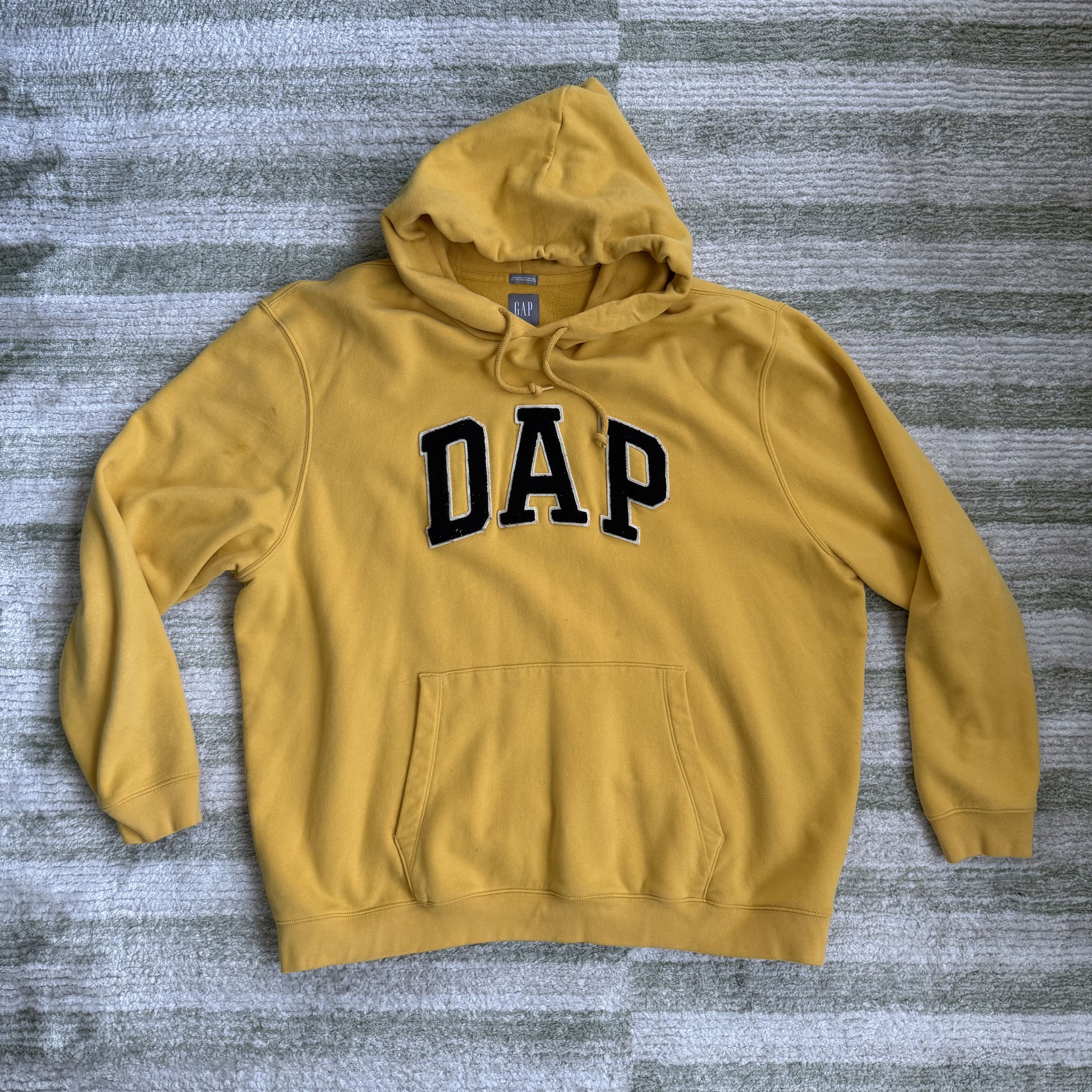 Dapper Dan × Gap Gap x Dapper Dan Hoodie in Yellow Size US XXL / EU 58 / 5 - 1 Thumbnail