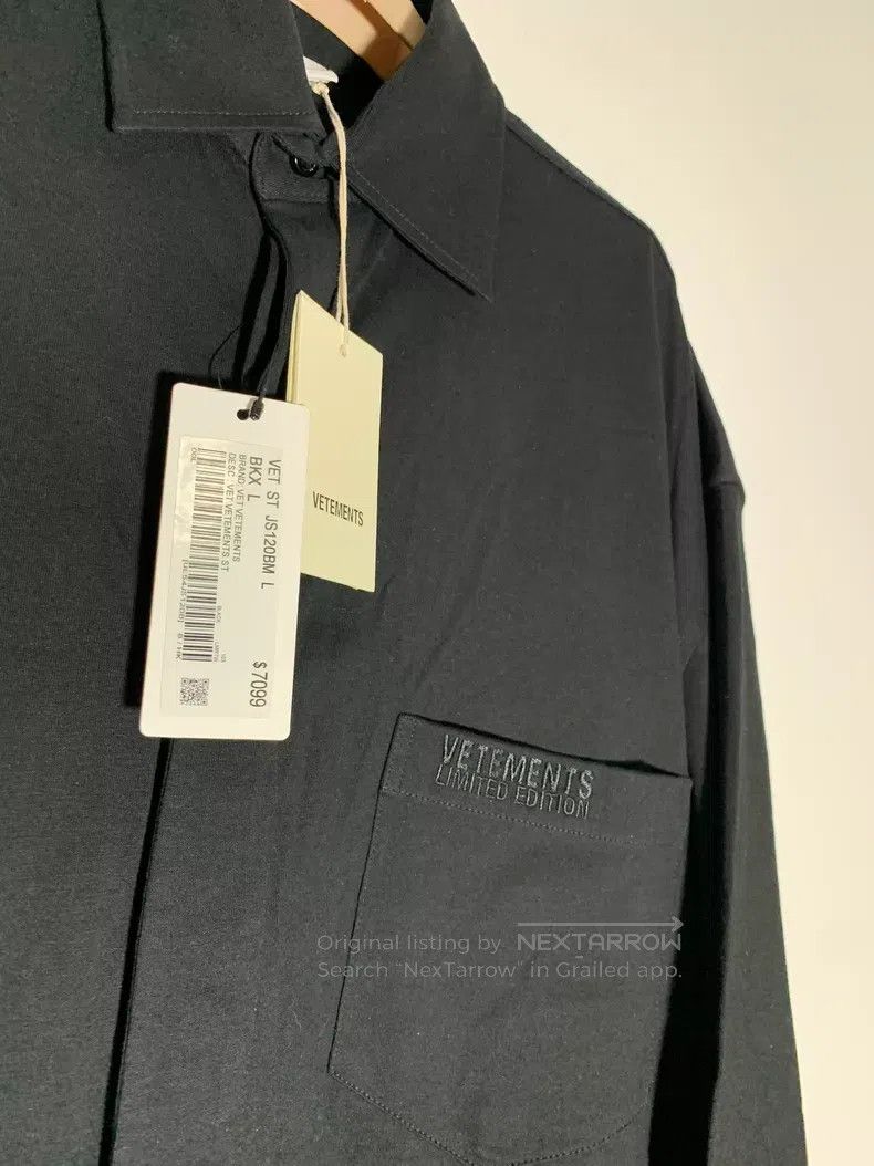 Vetements VETEMENTS Long Sleeve T-Shirt Shirt Size US L / EU 52-54 / 3 - 4 Thumbnail