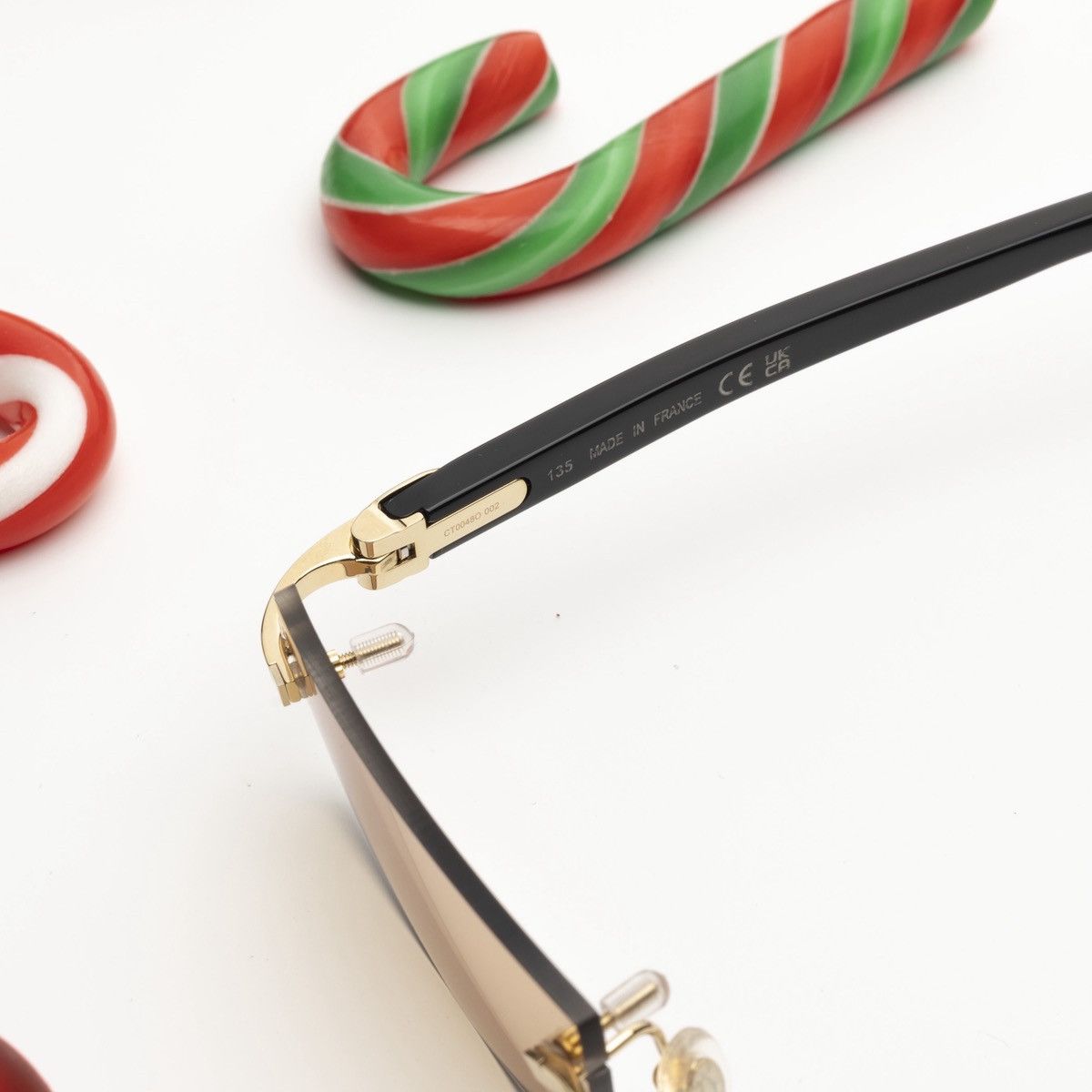Cartier CARTIER CT0048O 002 SUNGLASSES Size ONE SIZE - 3 Thumbnail
