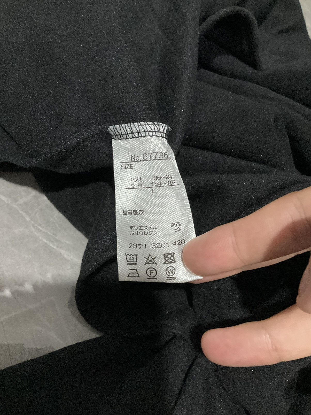 Band Tees × Vintage Long Sleeve Turtle neck Black Size US M / EU 48-50 / 2 - 8 Thumbnail